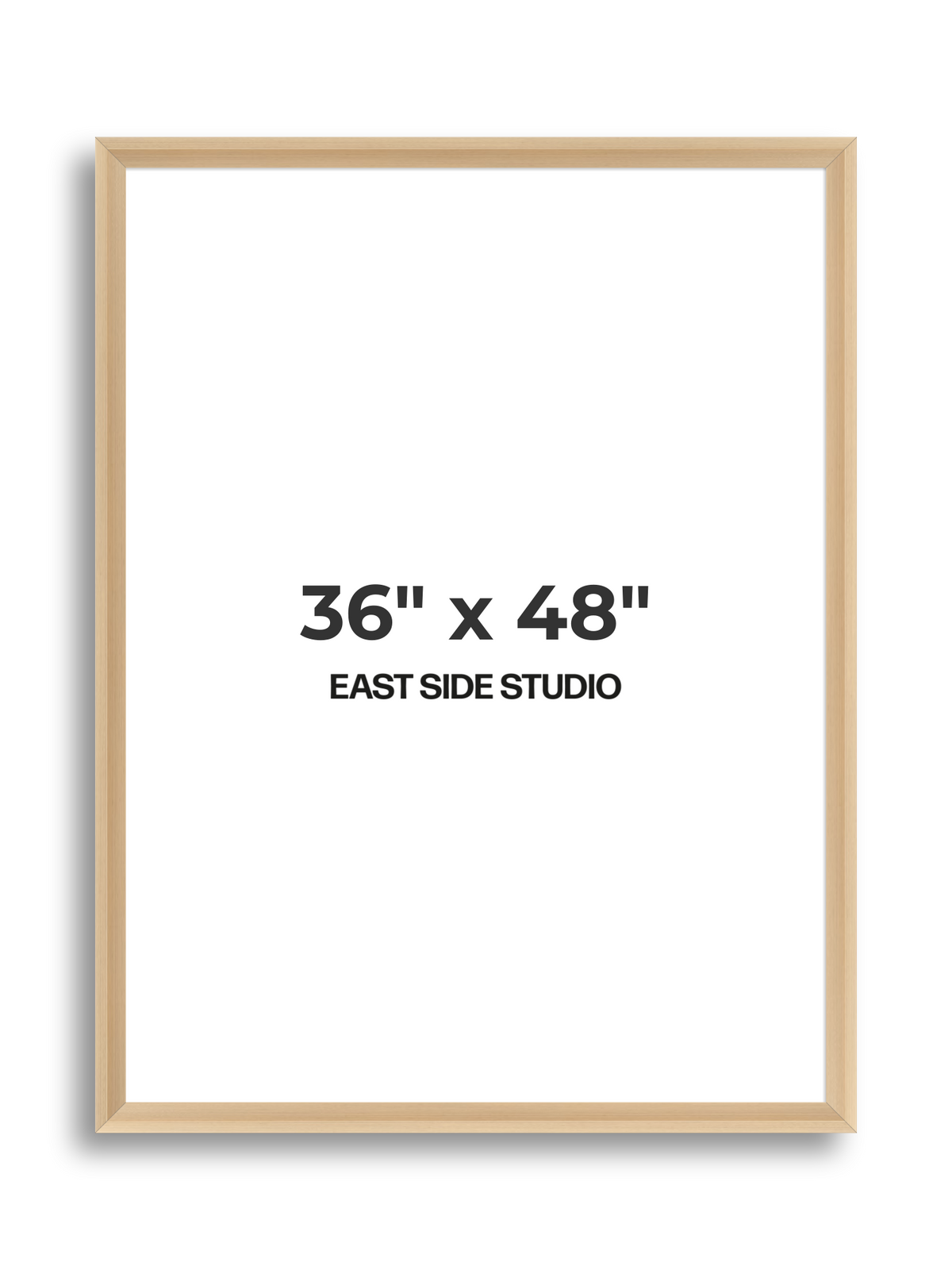 Champagne Gold 36" x 48" picture frame