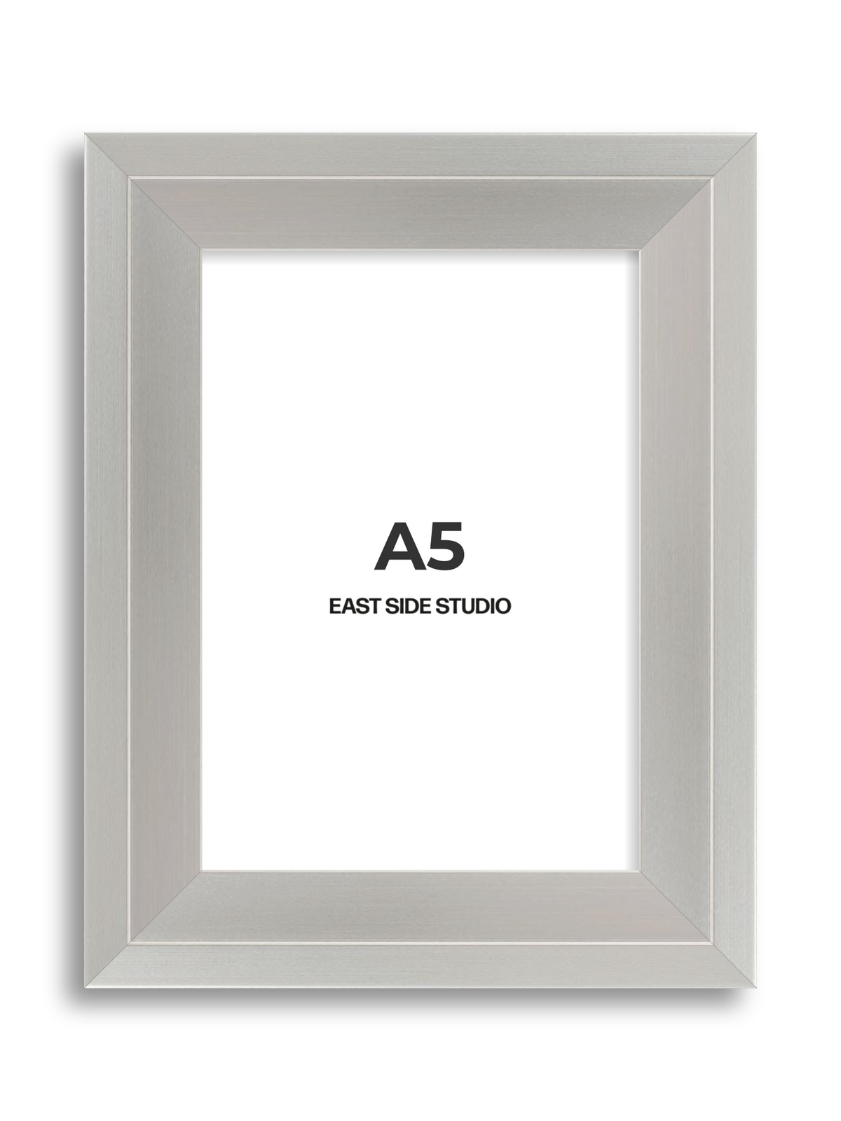 Light silver A5 picture frame