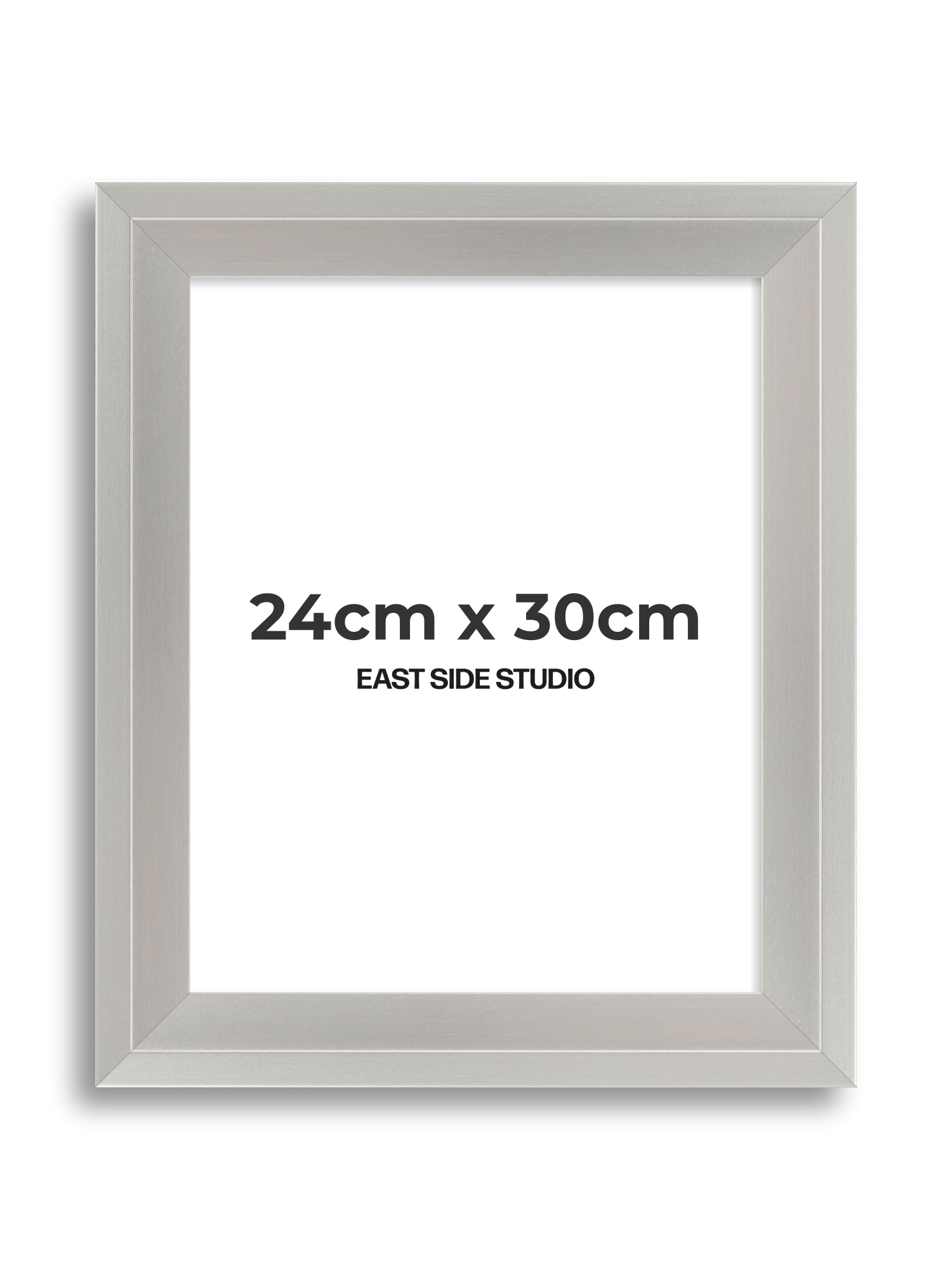 Light silver 24cm x 30cm picture frame