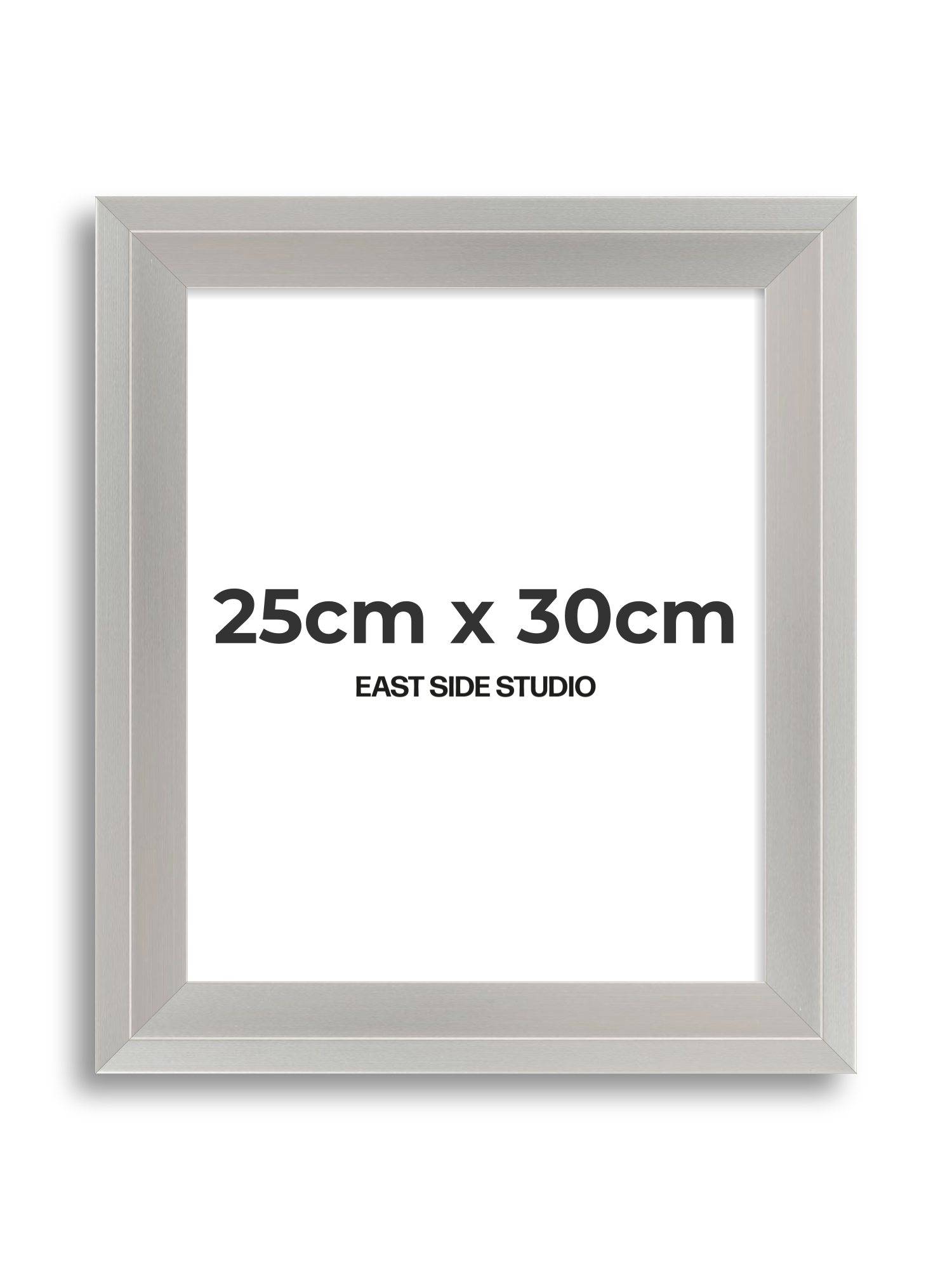Light silver 25cm x 30cm picture frame