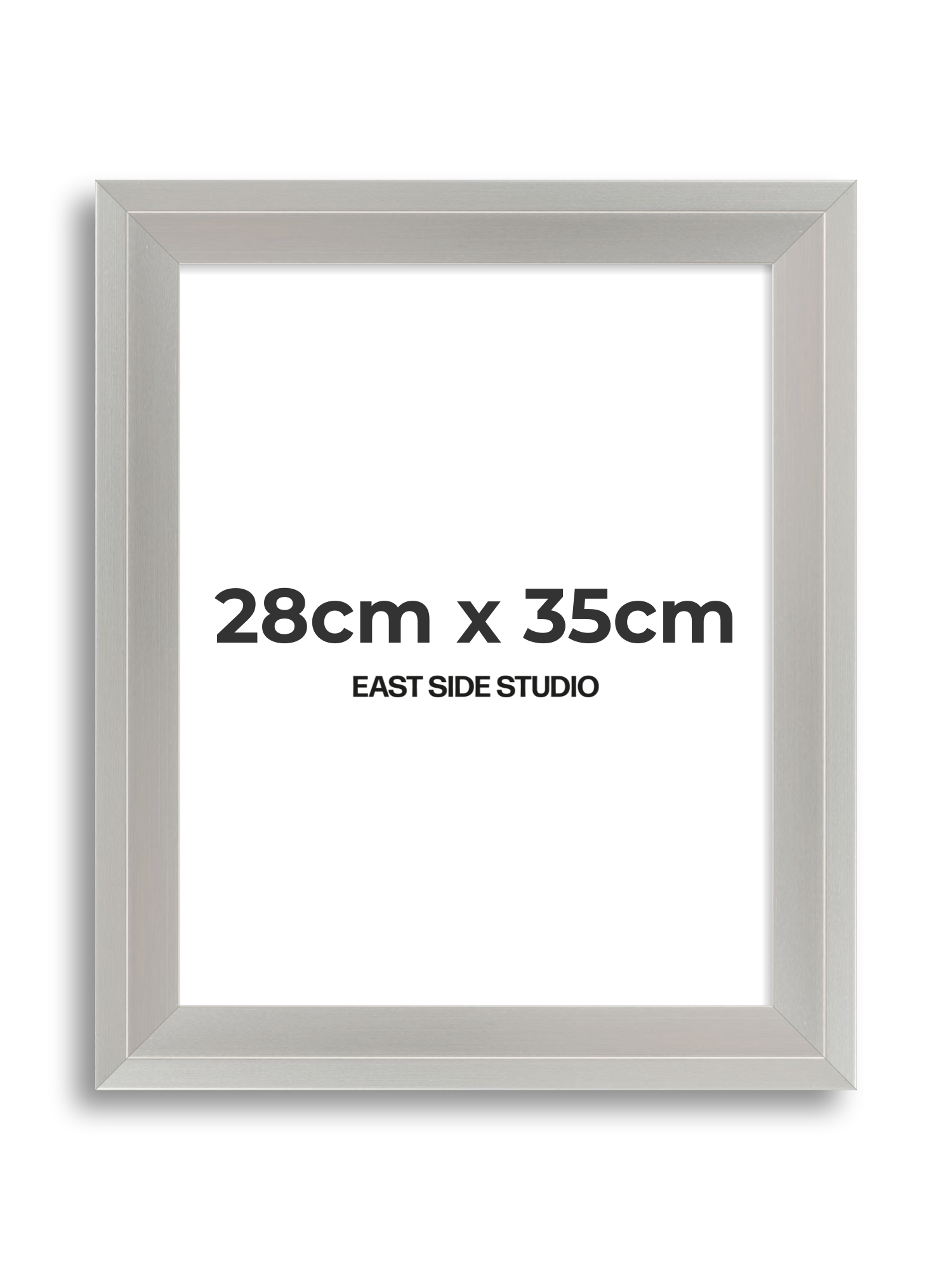 Light silver 28cm x 35cm picture frame
