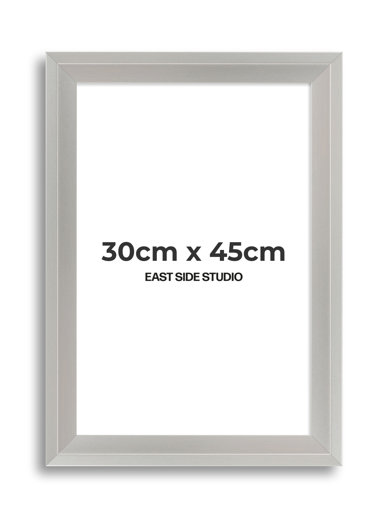 Light silver 30cm x 45cm picture frame