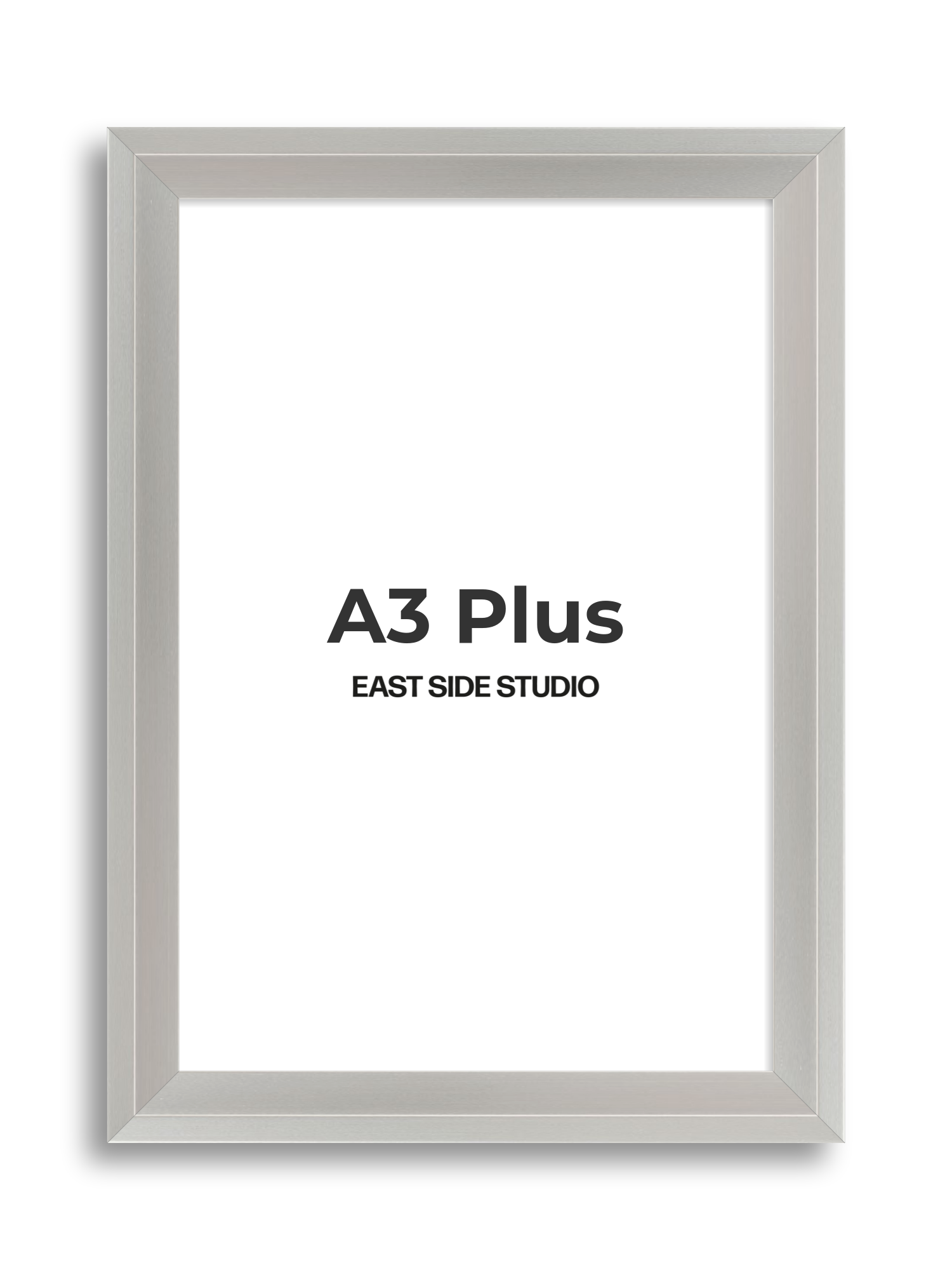 Light silver A3 Plus picture frame
