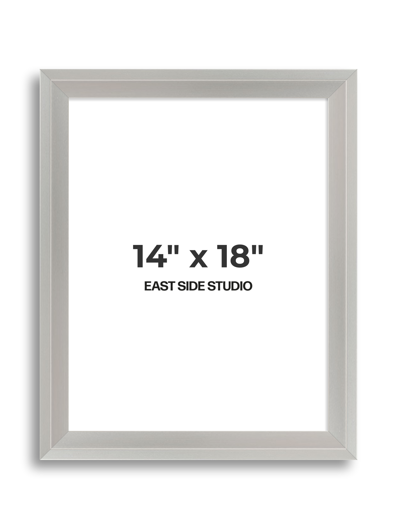 Light silver 14" x 18" picture frame