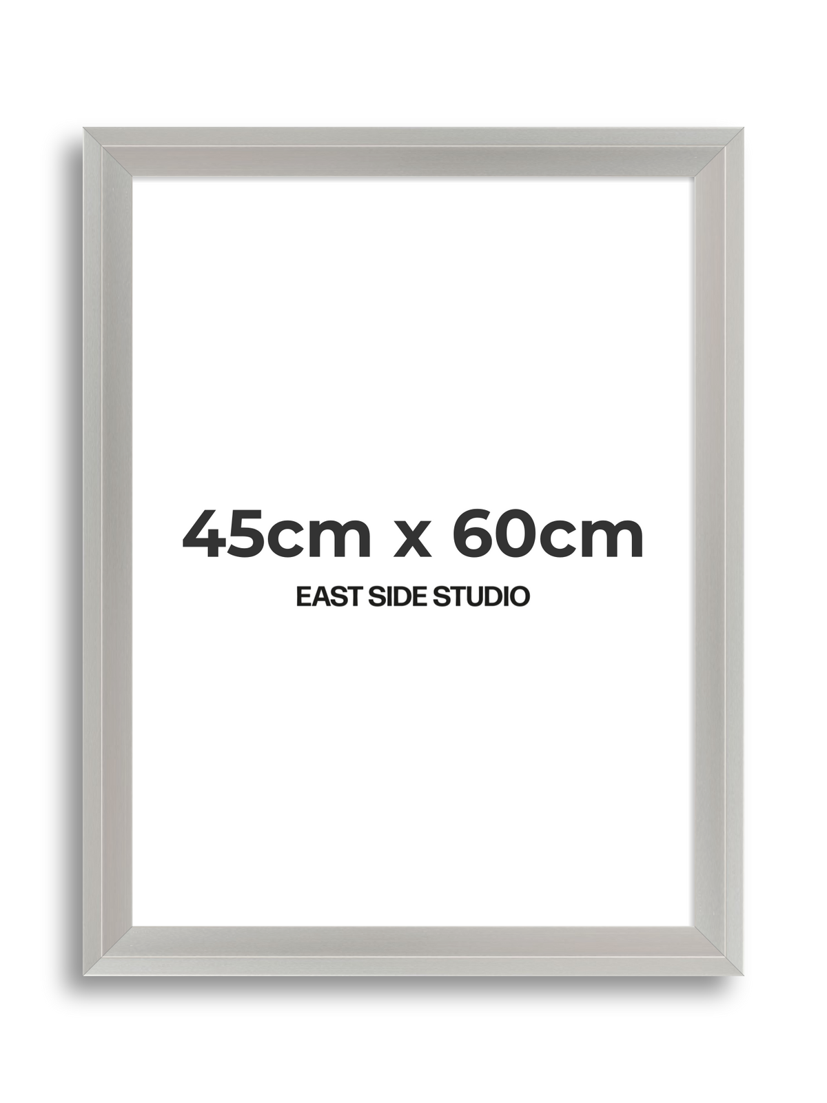 Light silver 45cm x 60cm picture frame
