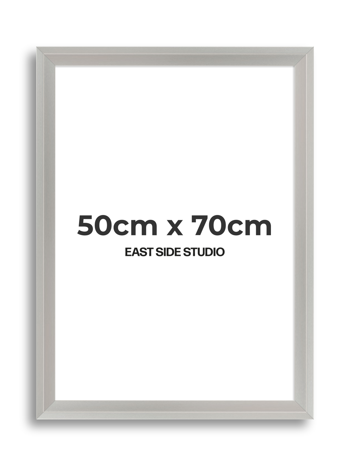 Light silver 50cm x 70cm picture frame