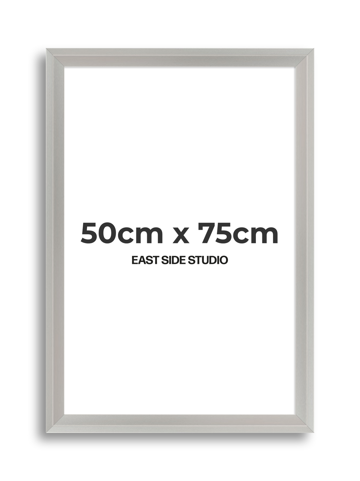 Light silver 50cm x 75cm picture frame