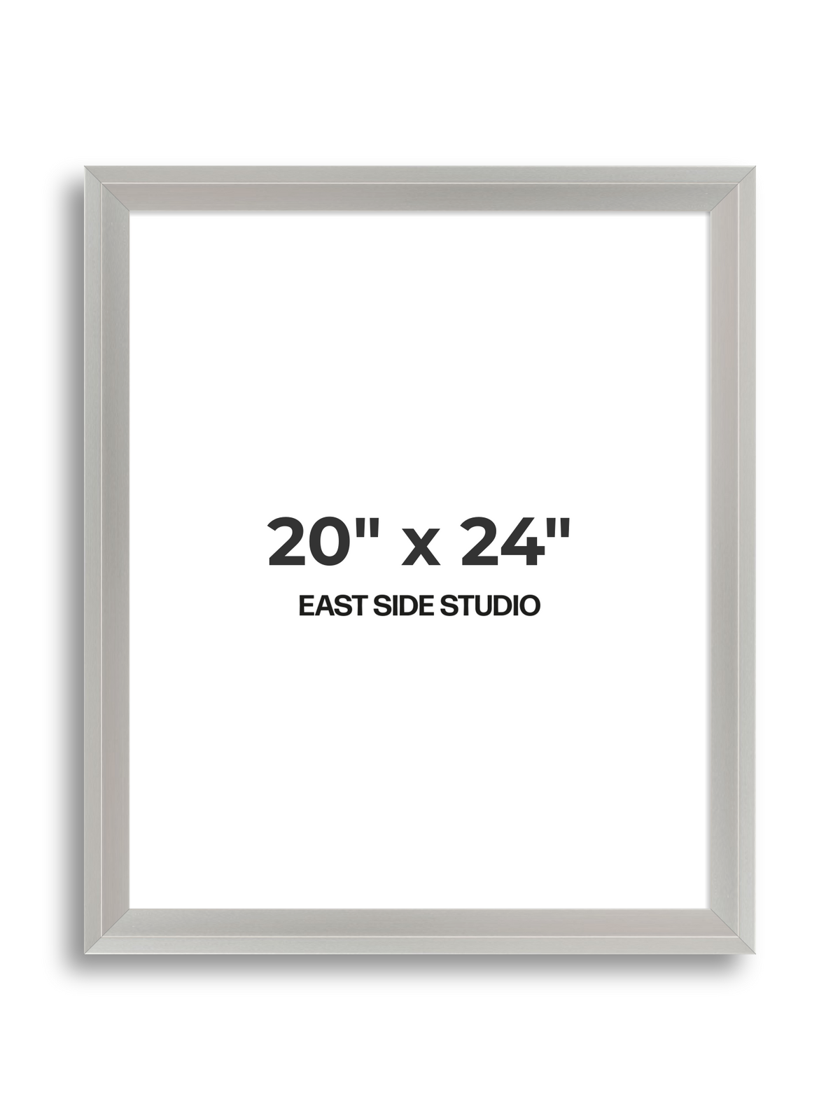 Light silver 20" x 24" picture frame
