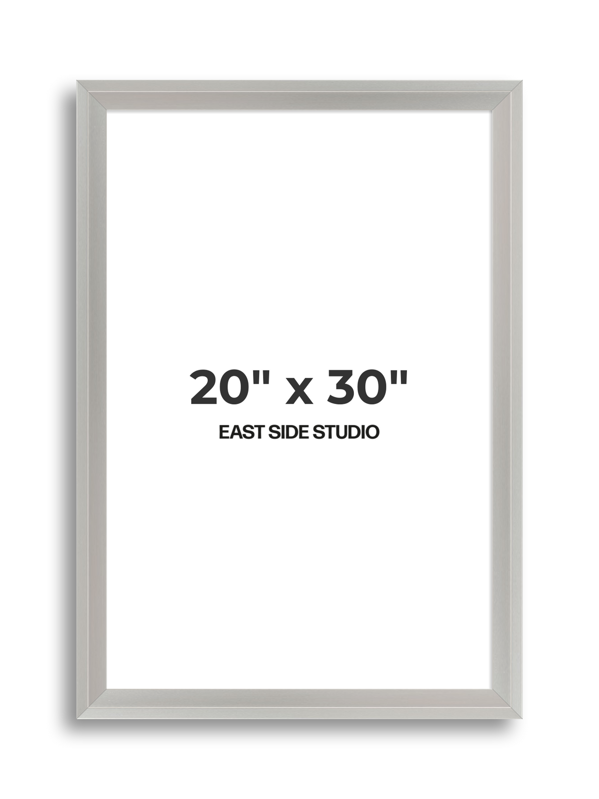 Light silver 20" x 30" picture frame