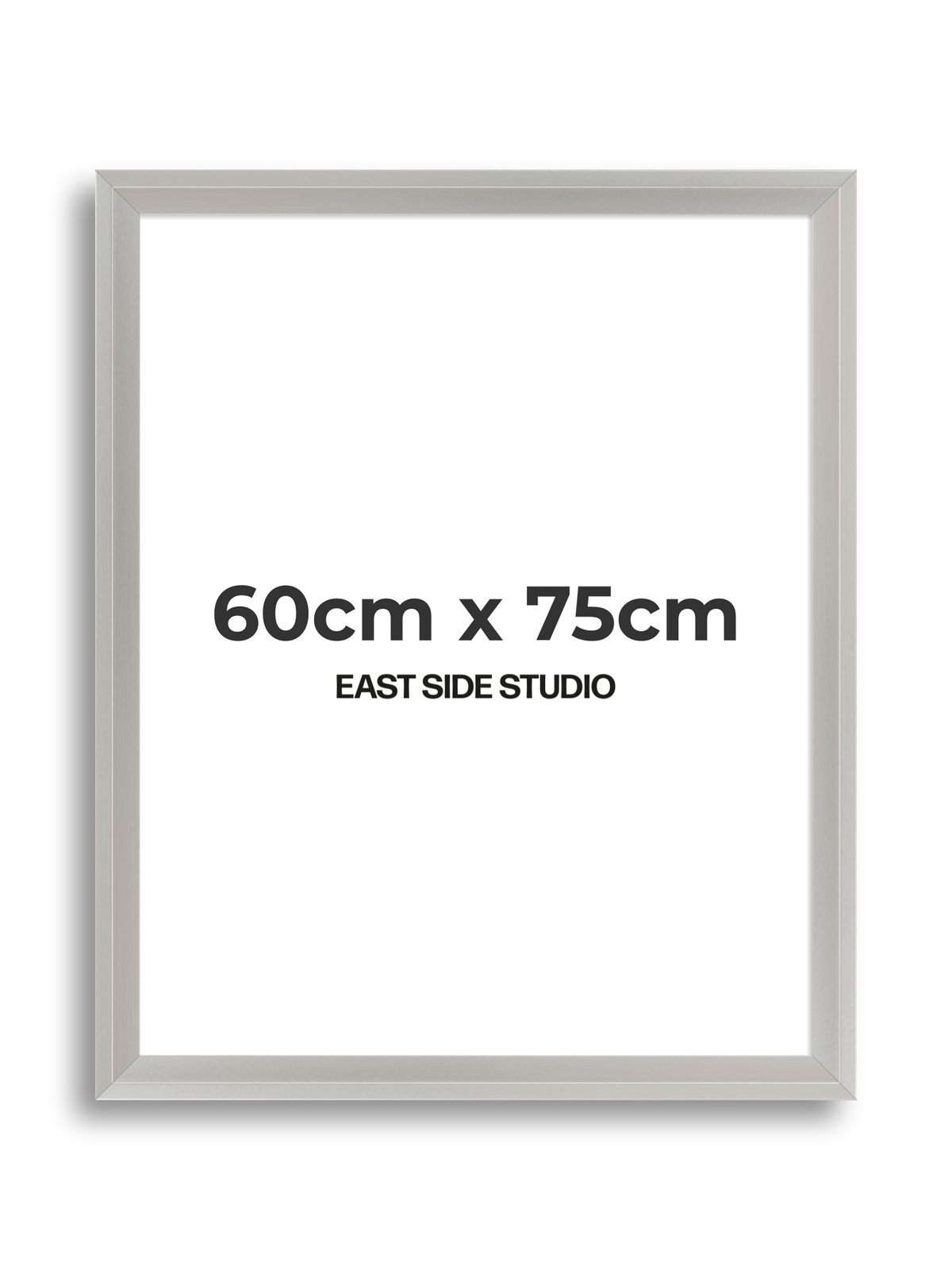 Light silver 60cm x 75cm picture frame