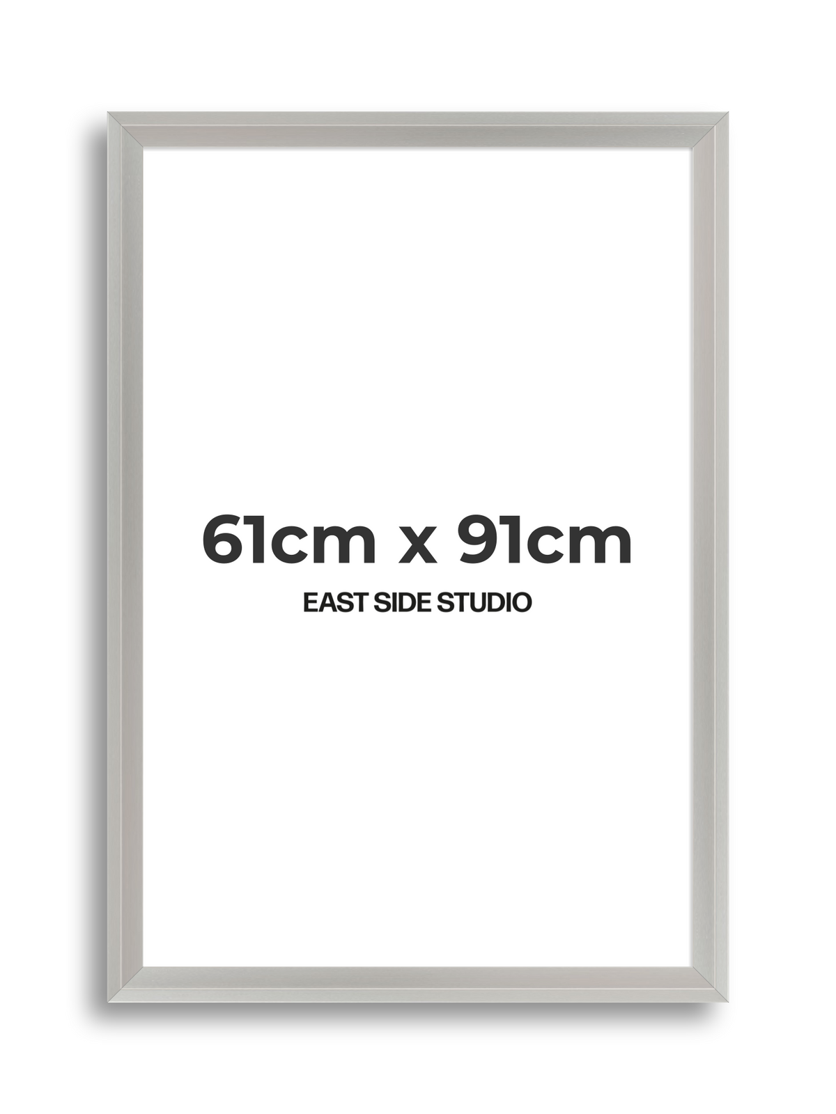 Light silver 61cm x 91cm picture frame
