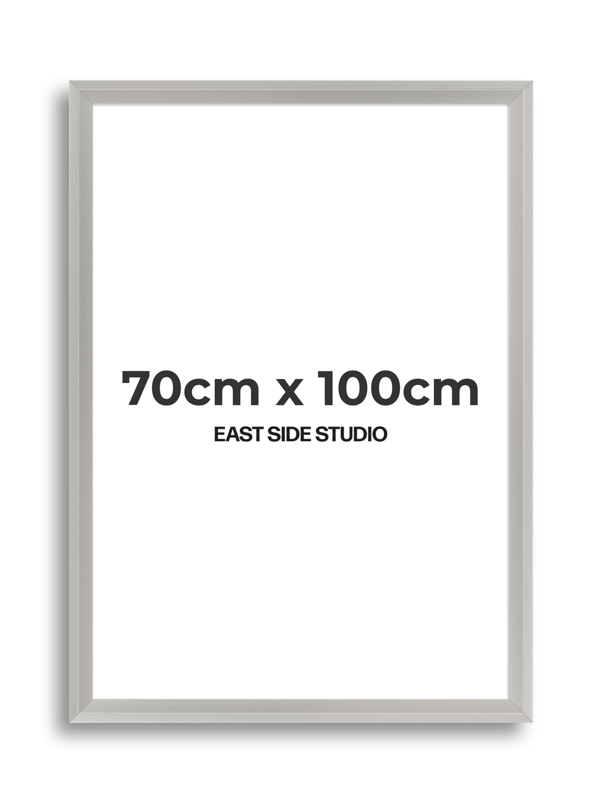 Light silver 70cm x 100cm picture frame