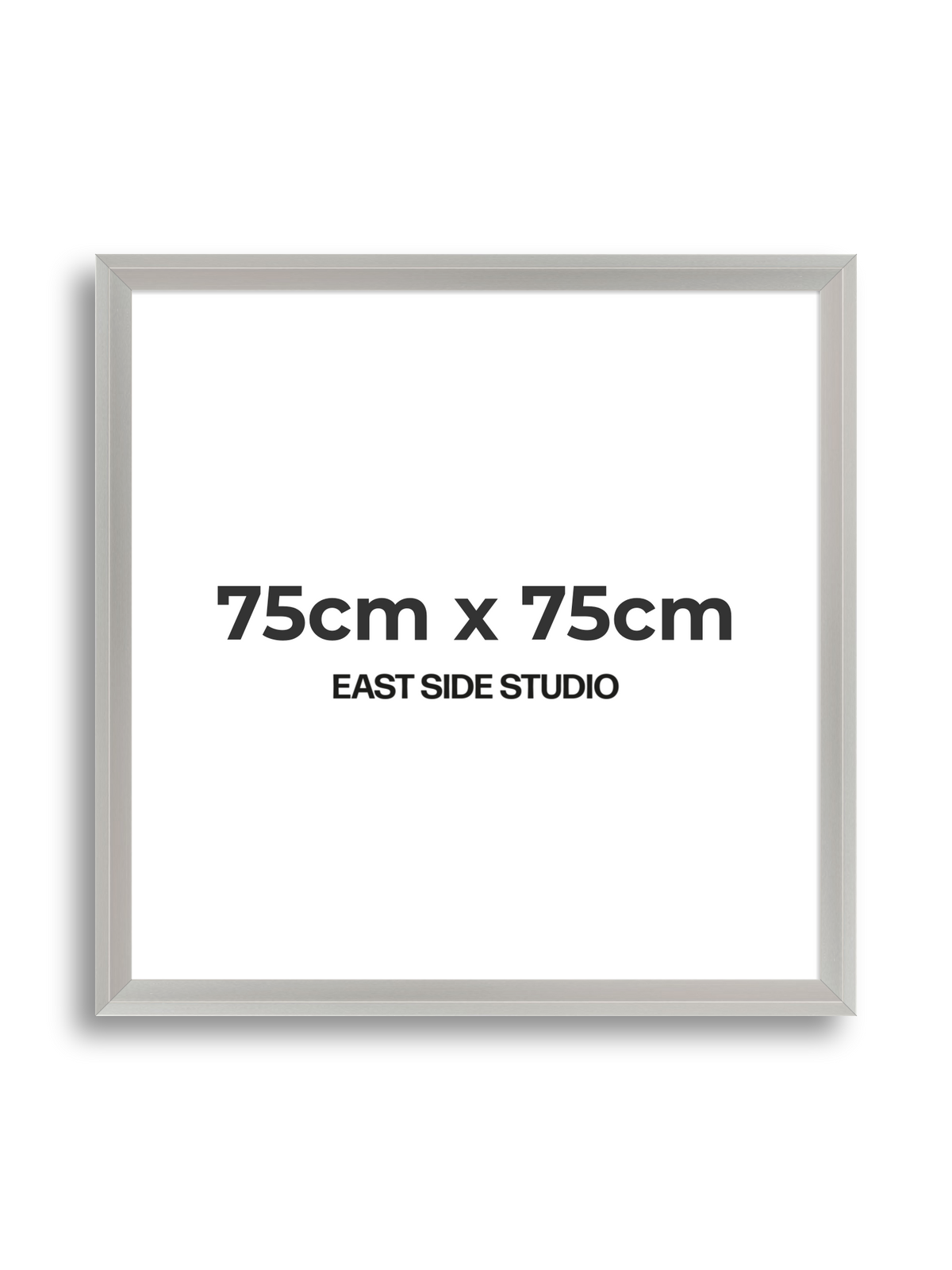 Light silver 75cm x 75cm picture frame