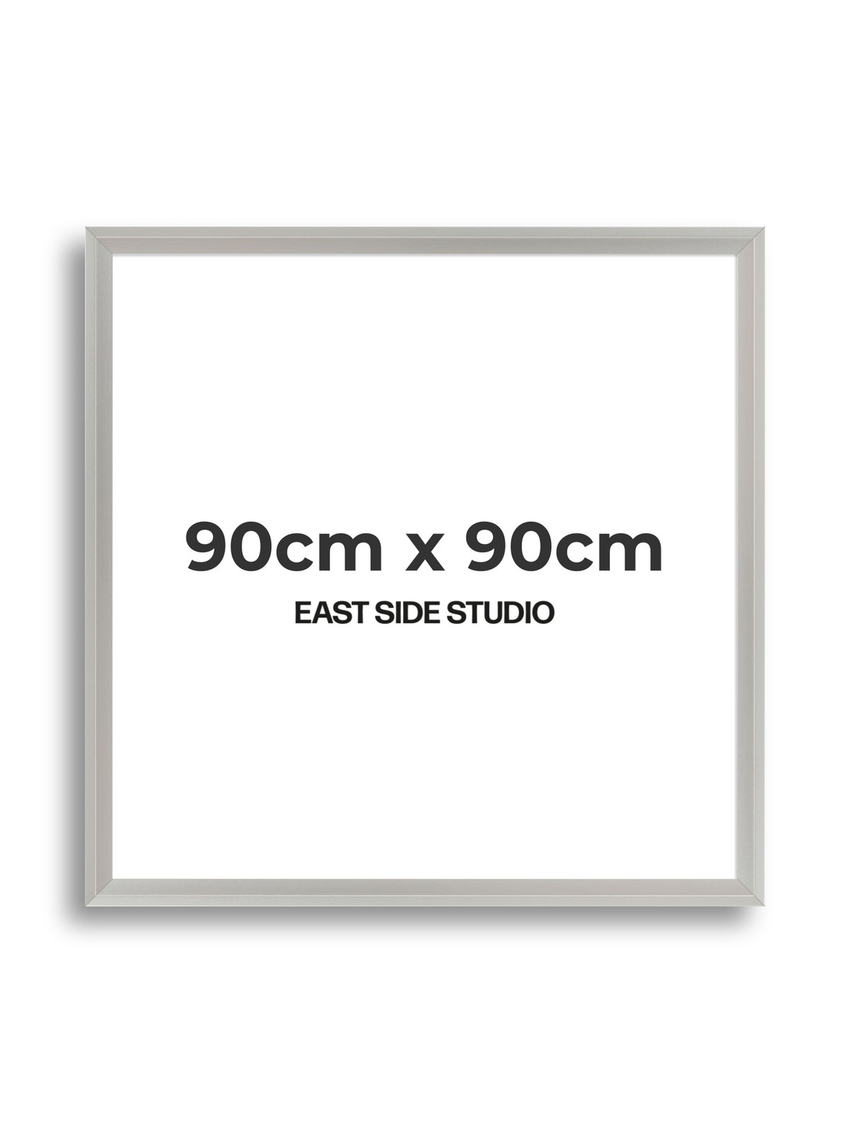 Light silver 90cm x 90cm picture frame