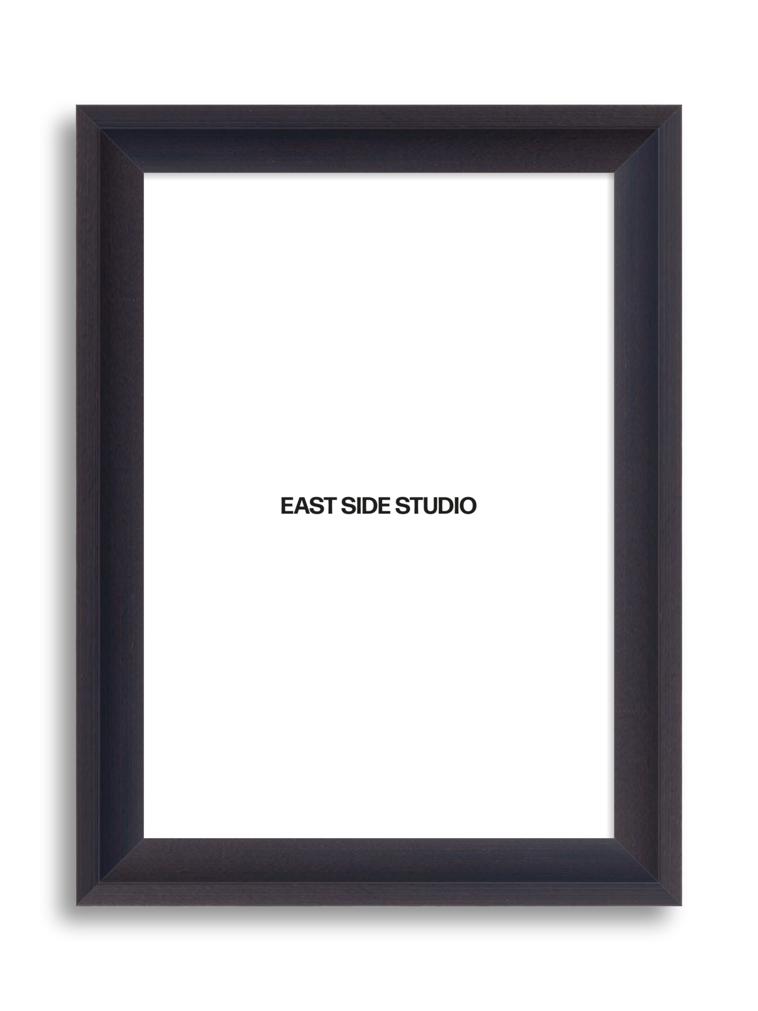 Black canvas tray frame