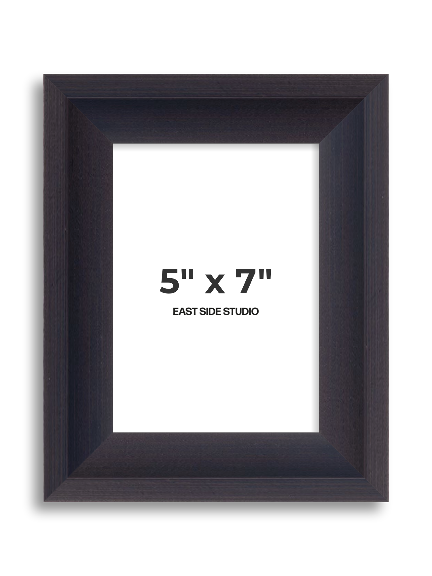 Black 5" x 7" picture frame