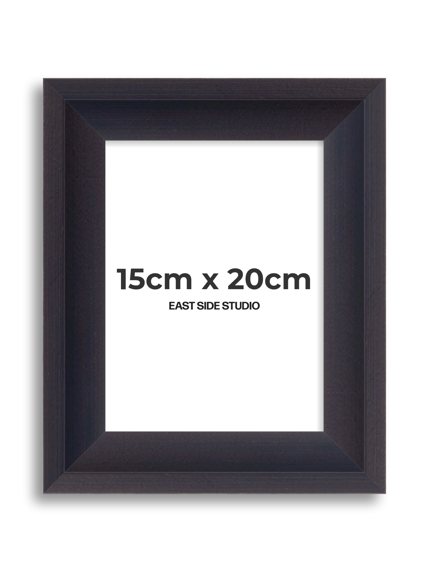 Black 15cm x 20cm picture frame