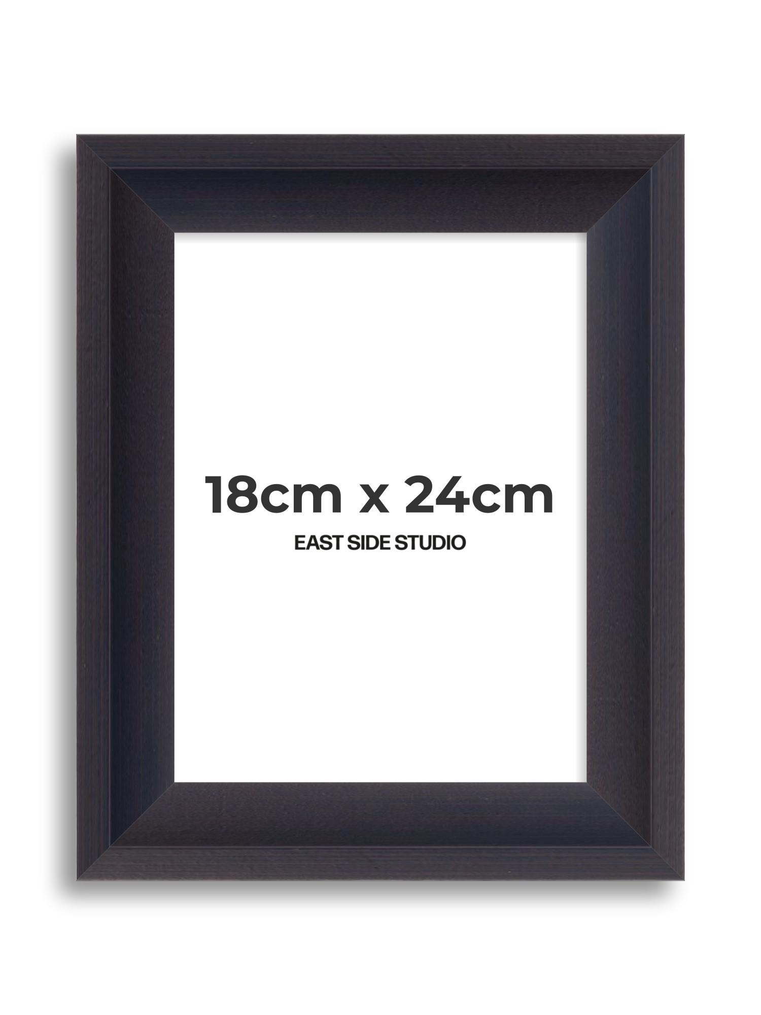 Black 18cm x 24cm picture frame