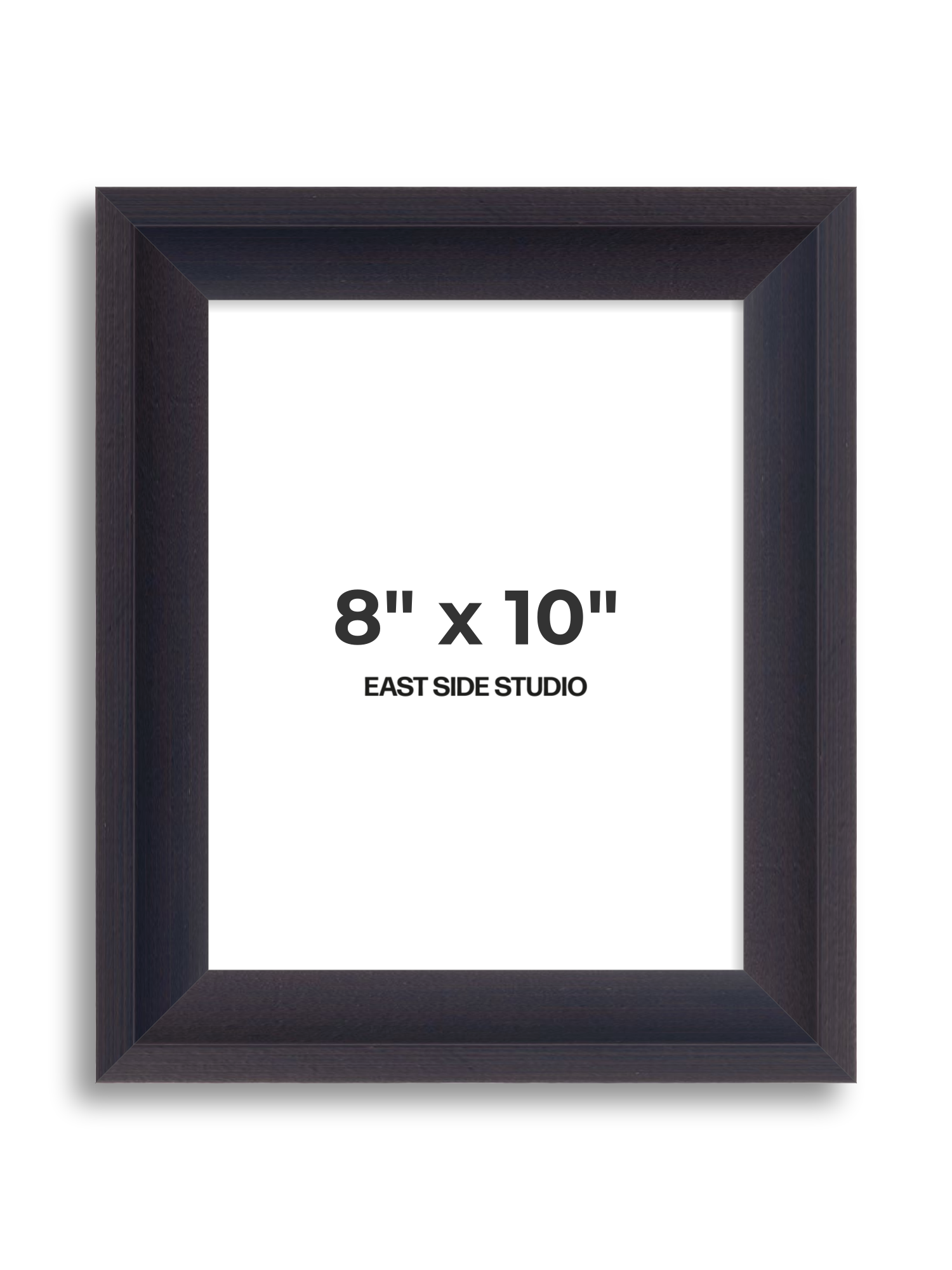 Black 8" x 10" picture frame