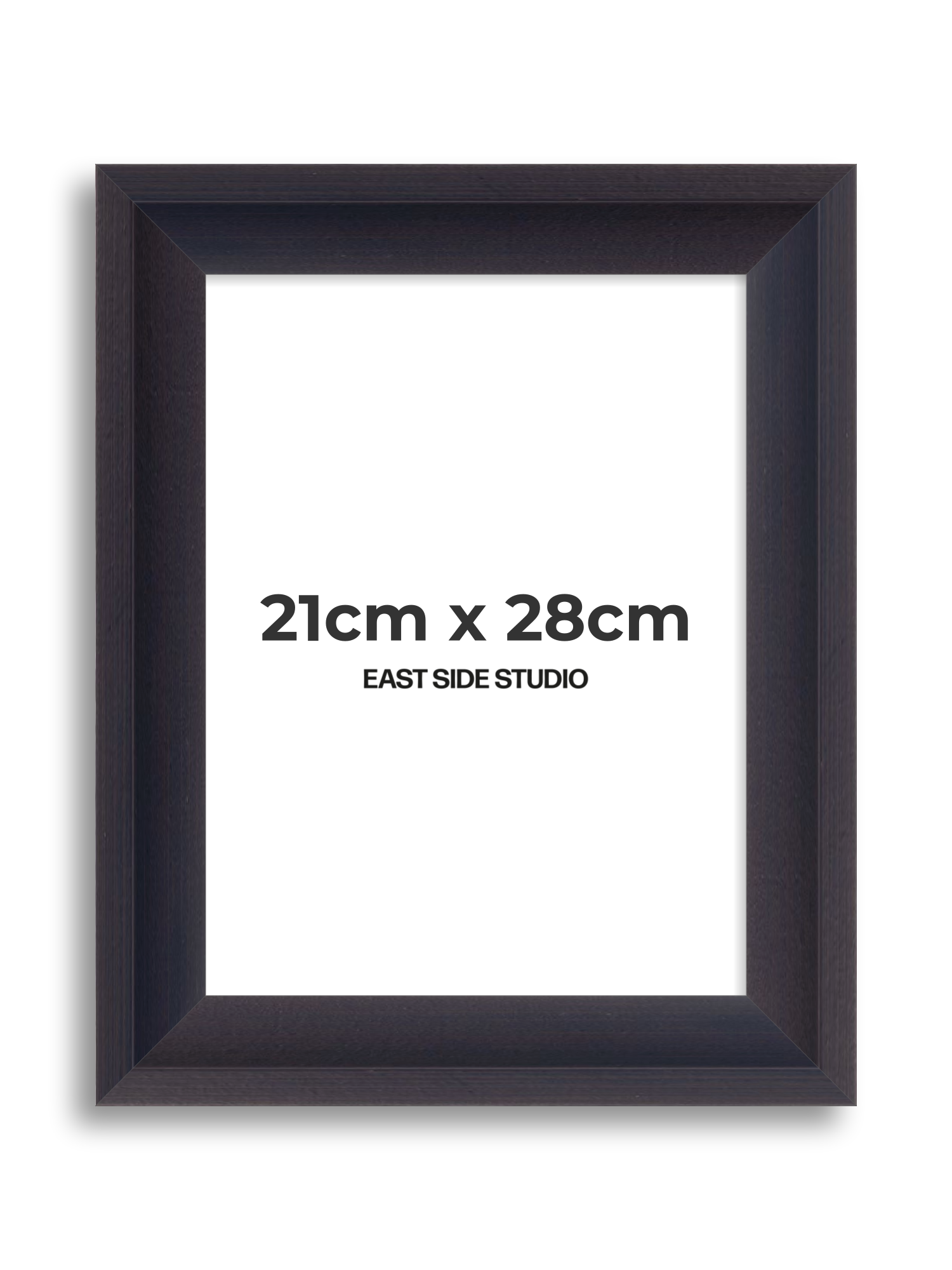 Black 21cm x 28cm picture frame