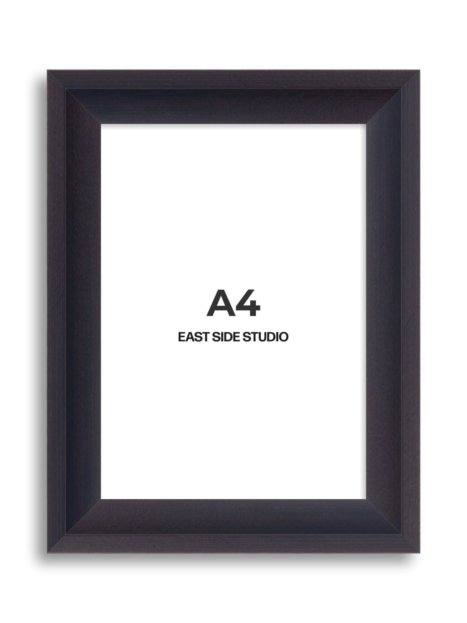 Black A4 picture frame