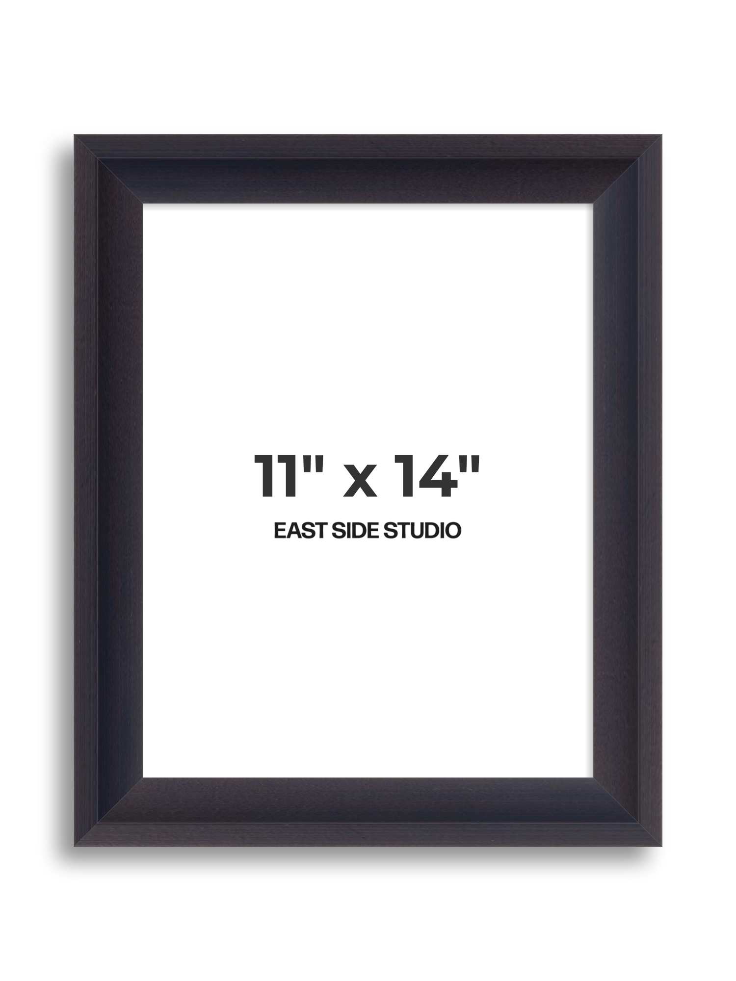Black 11" x 14" picture frame