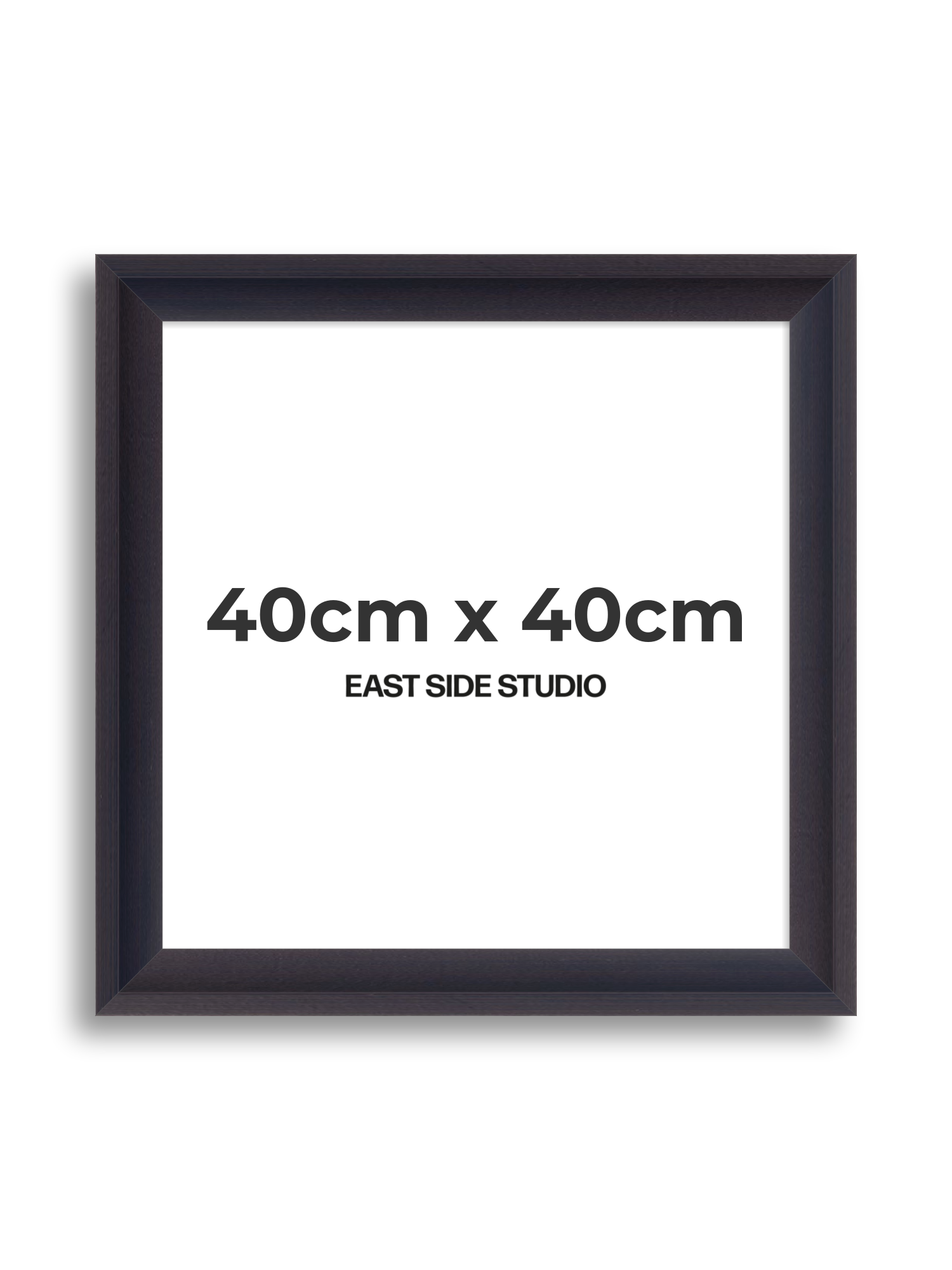 Black 40cm x 40cm picture frame
