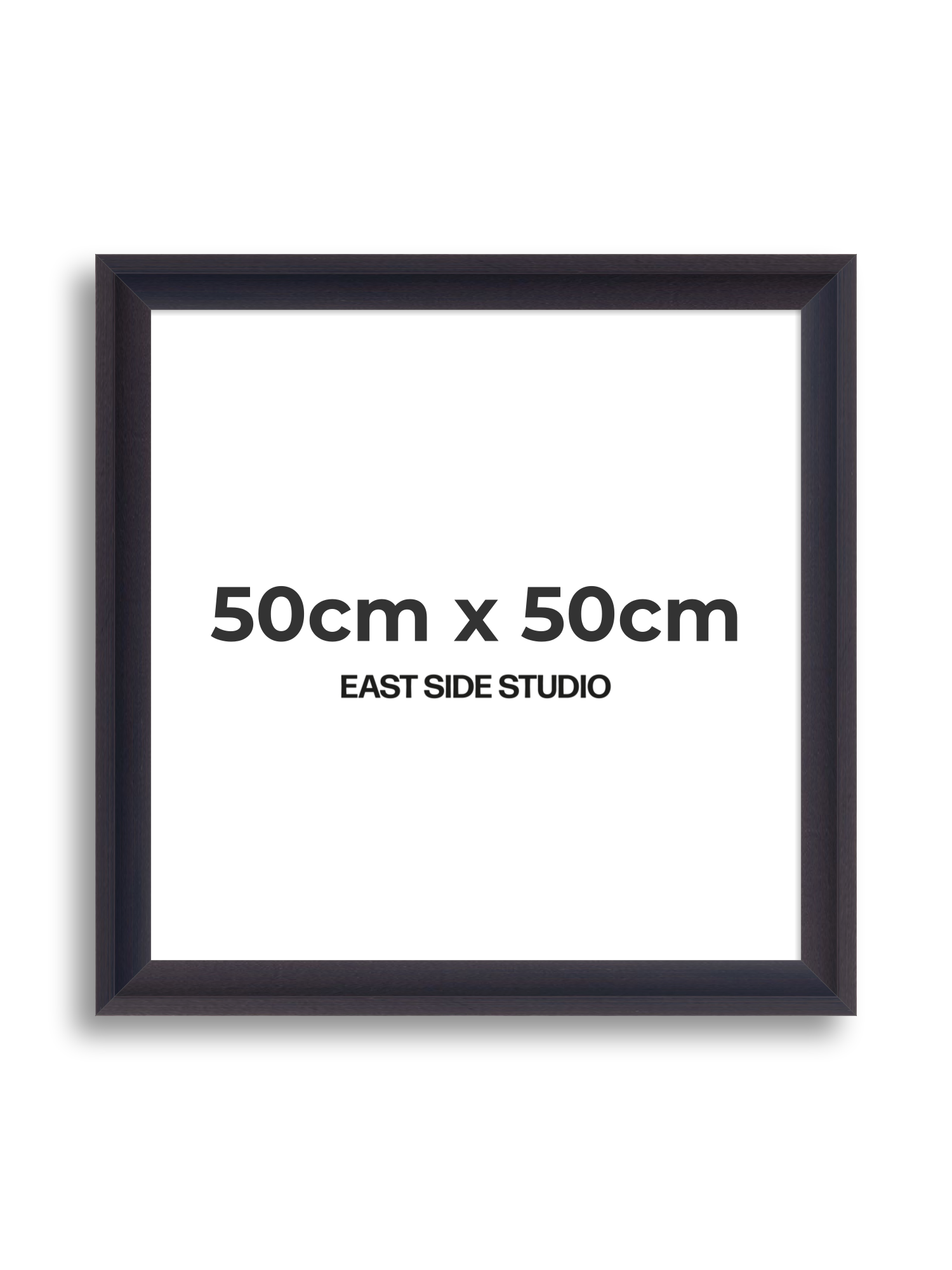 Black 50cm x 50cm picture frame