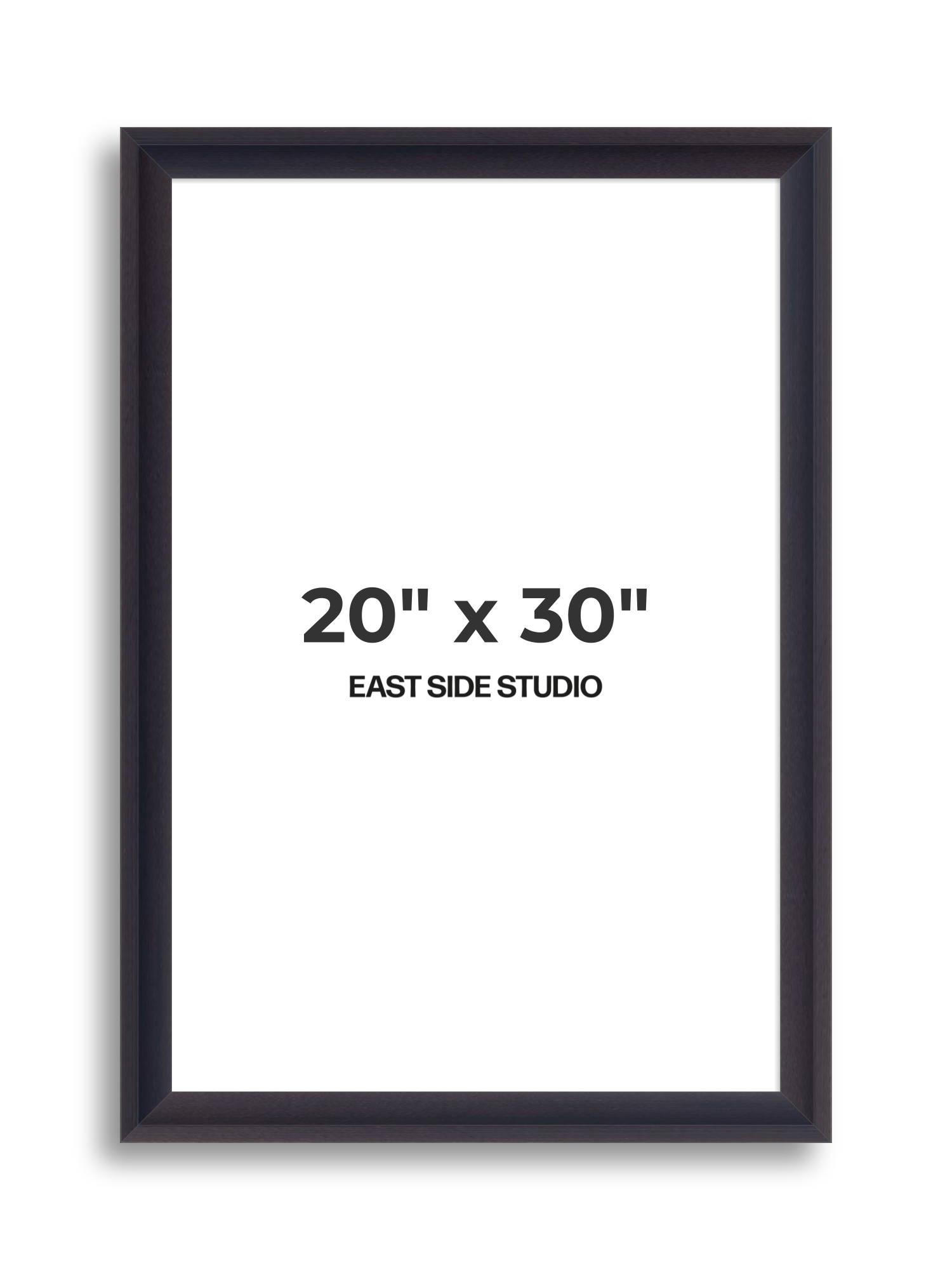 Black 20" x 30" picture frame