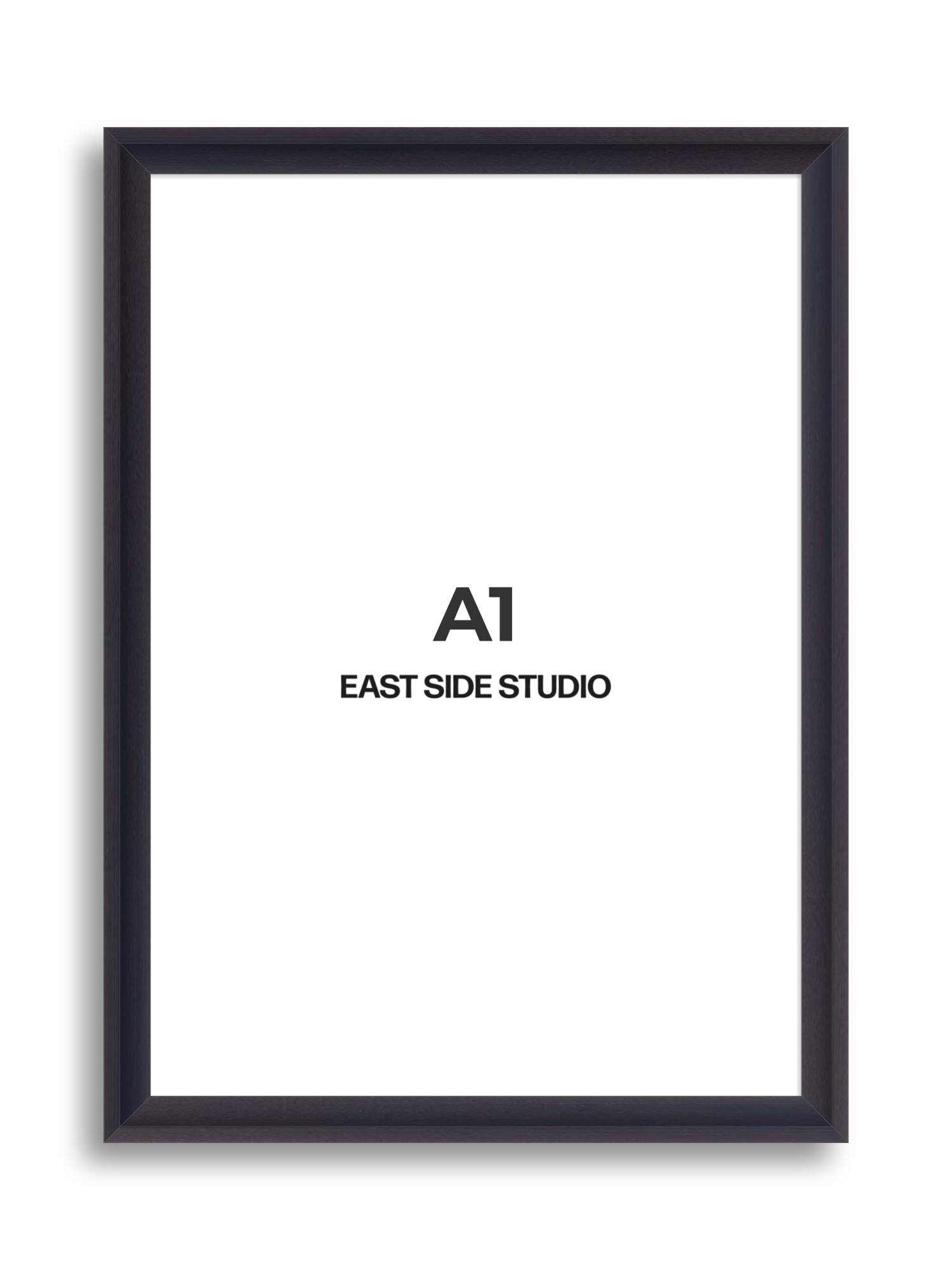 Black A1 picture frame