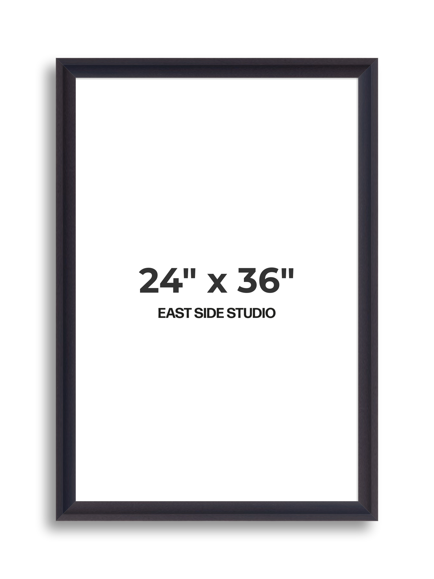 Black 24" x 36" picture frame