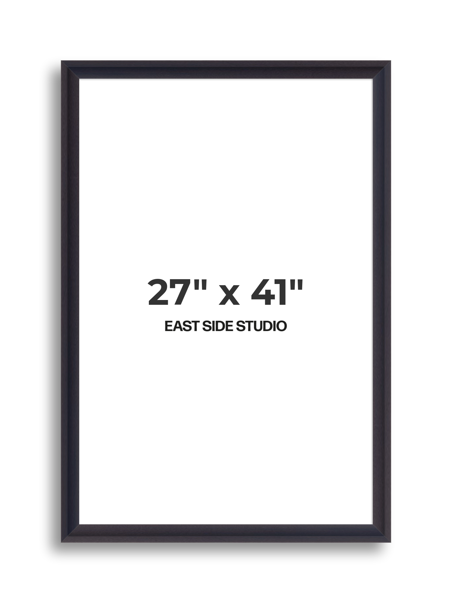 Black 27" x 41" picture frame