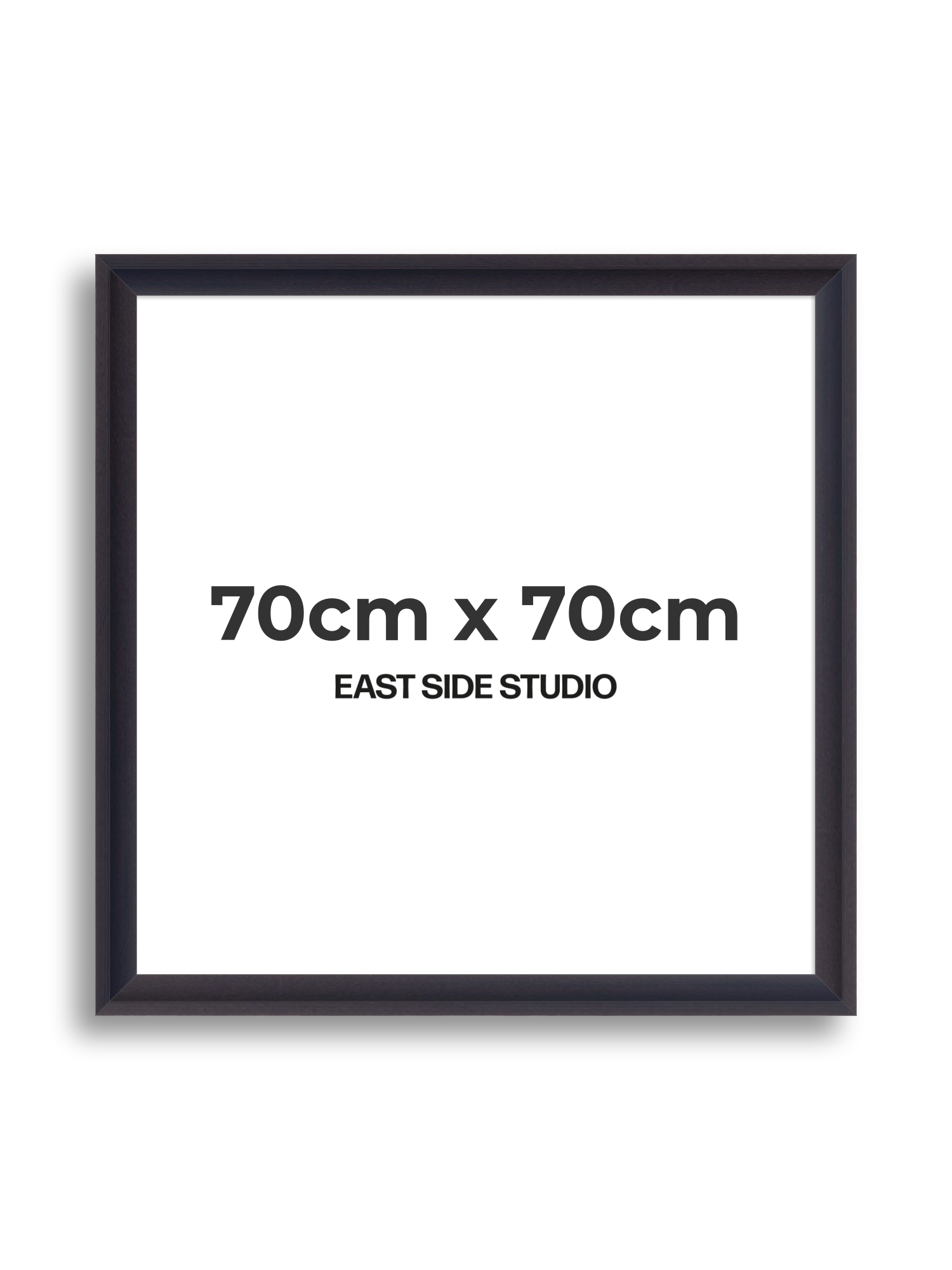 Black 70cm x 70cm picture frame