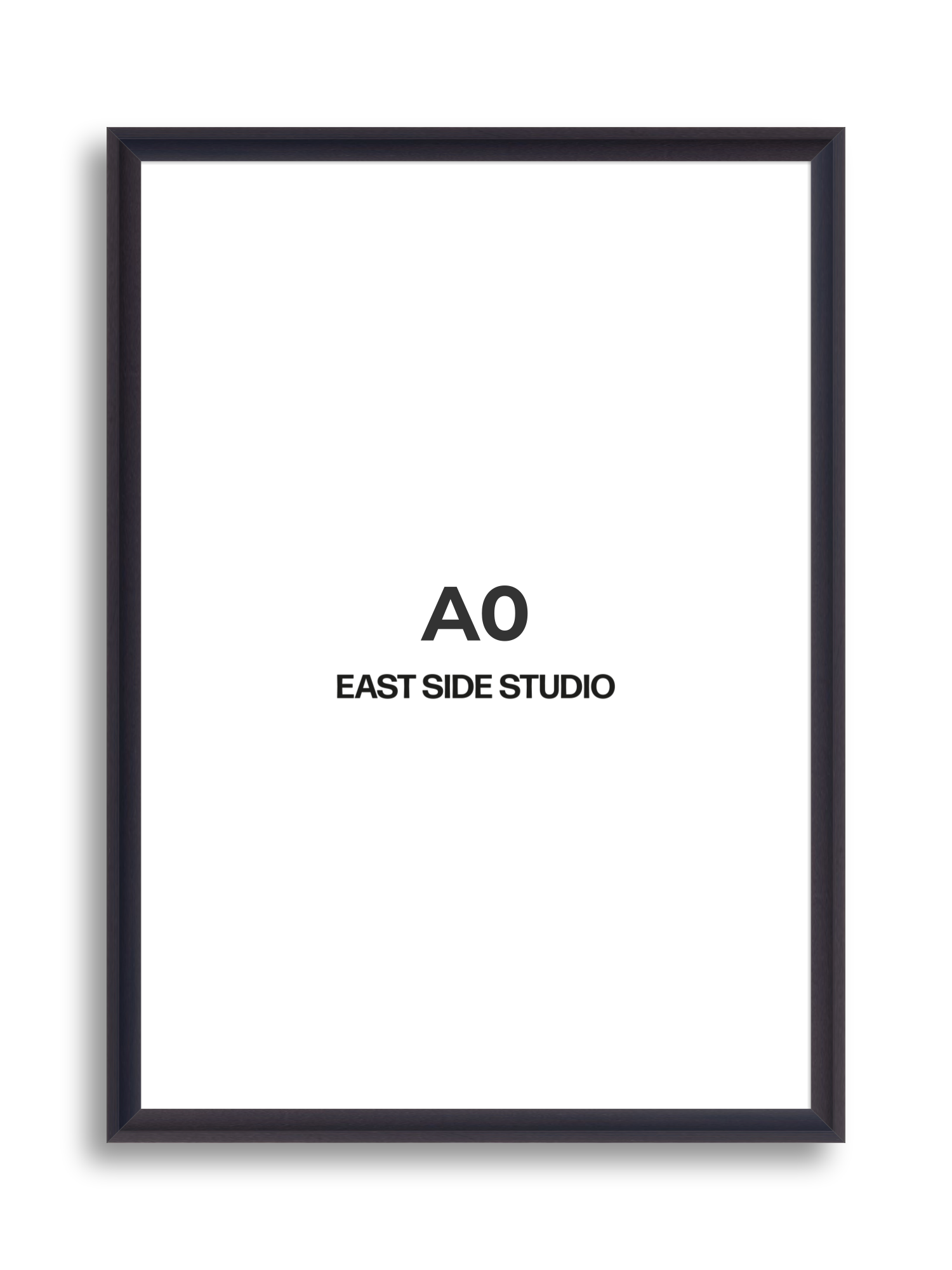 Black A0 picture frame