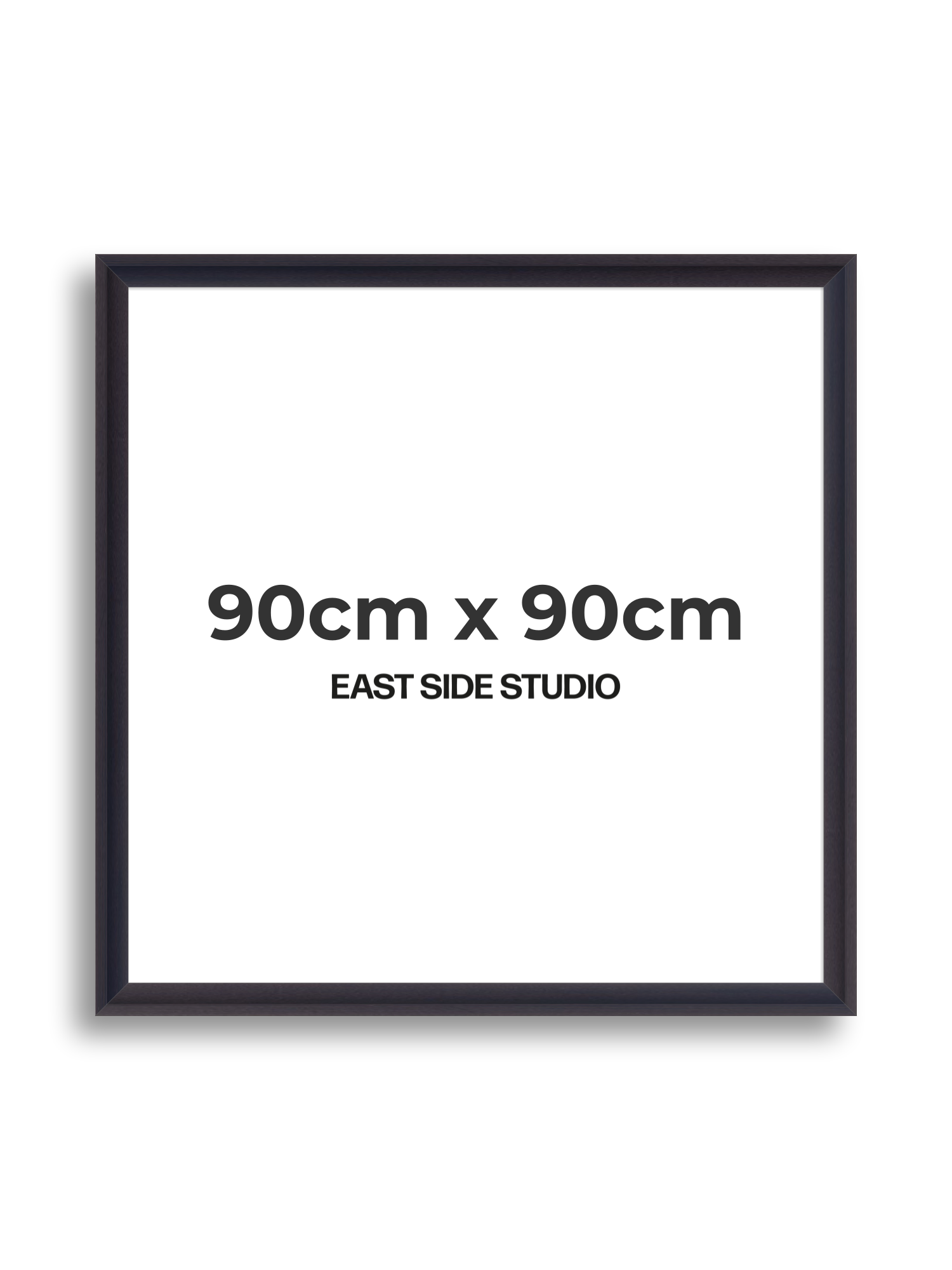 Black 90cm x 90cm picture frame