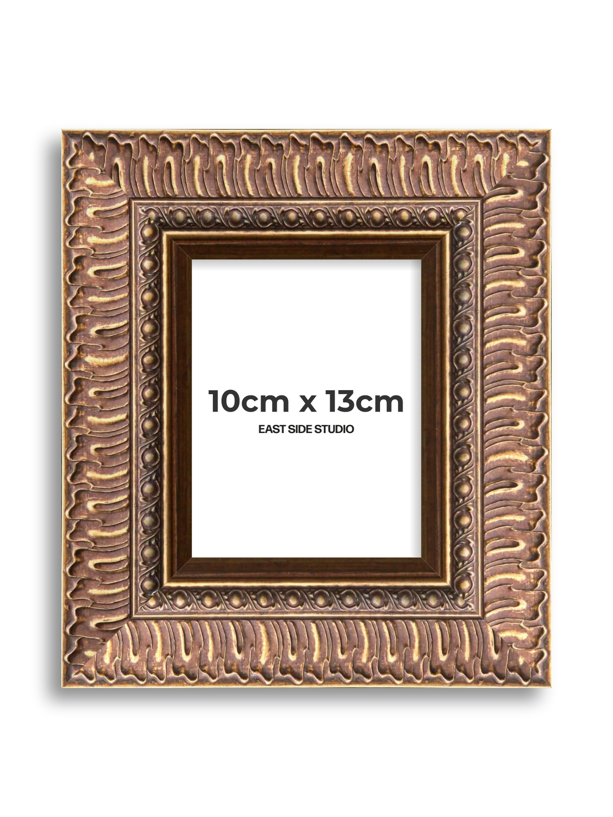 Palmette Burnished Gold 10cm x 13cm picture frame