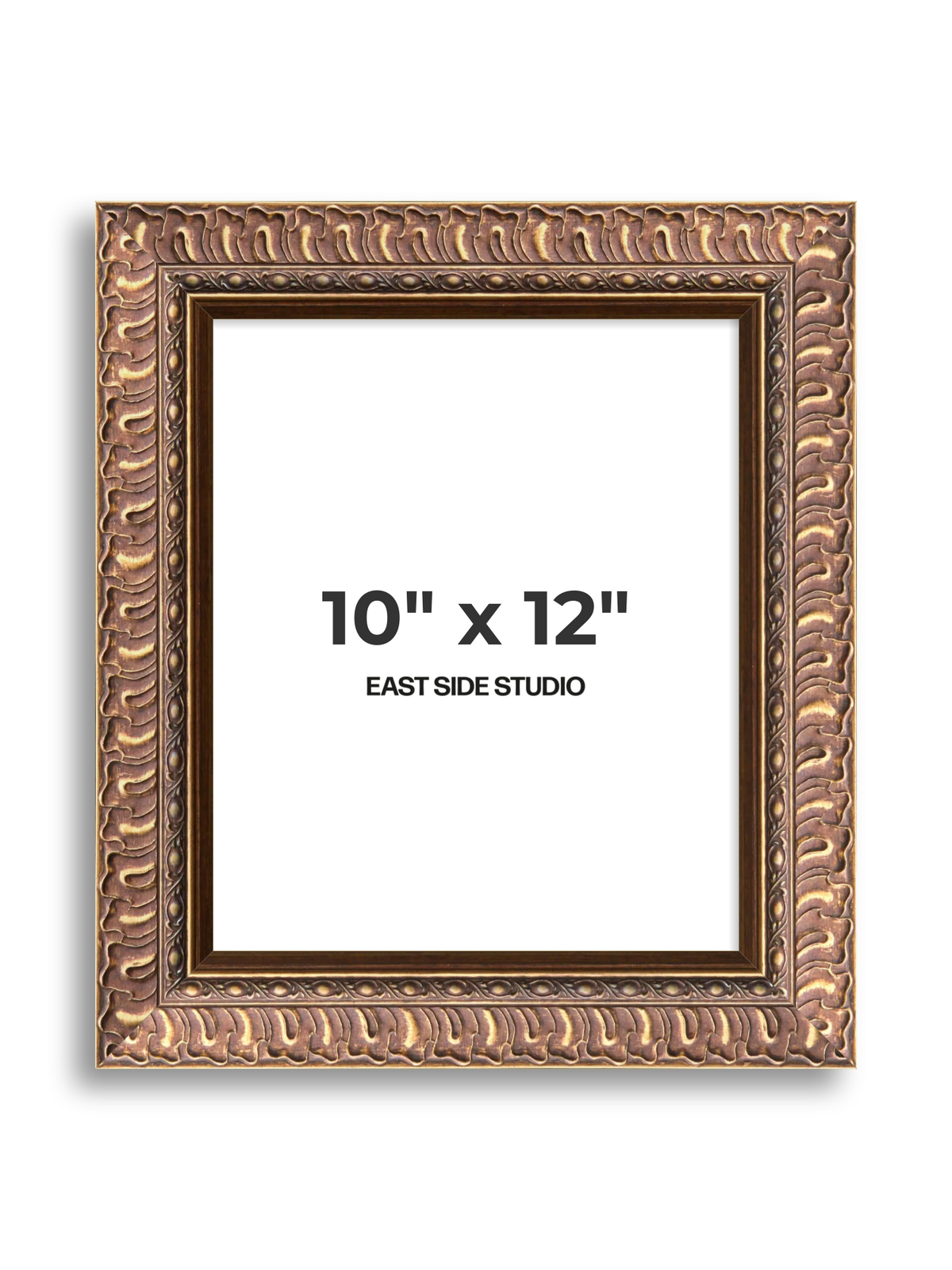 Palmette Burnished Gold 10" x 12" picture frame
