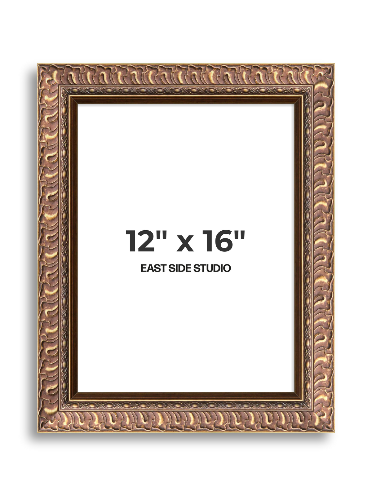 Palmette Burnished Gold 12" x 16" picture frame