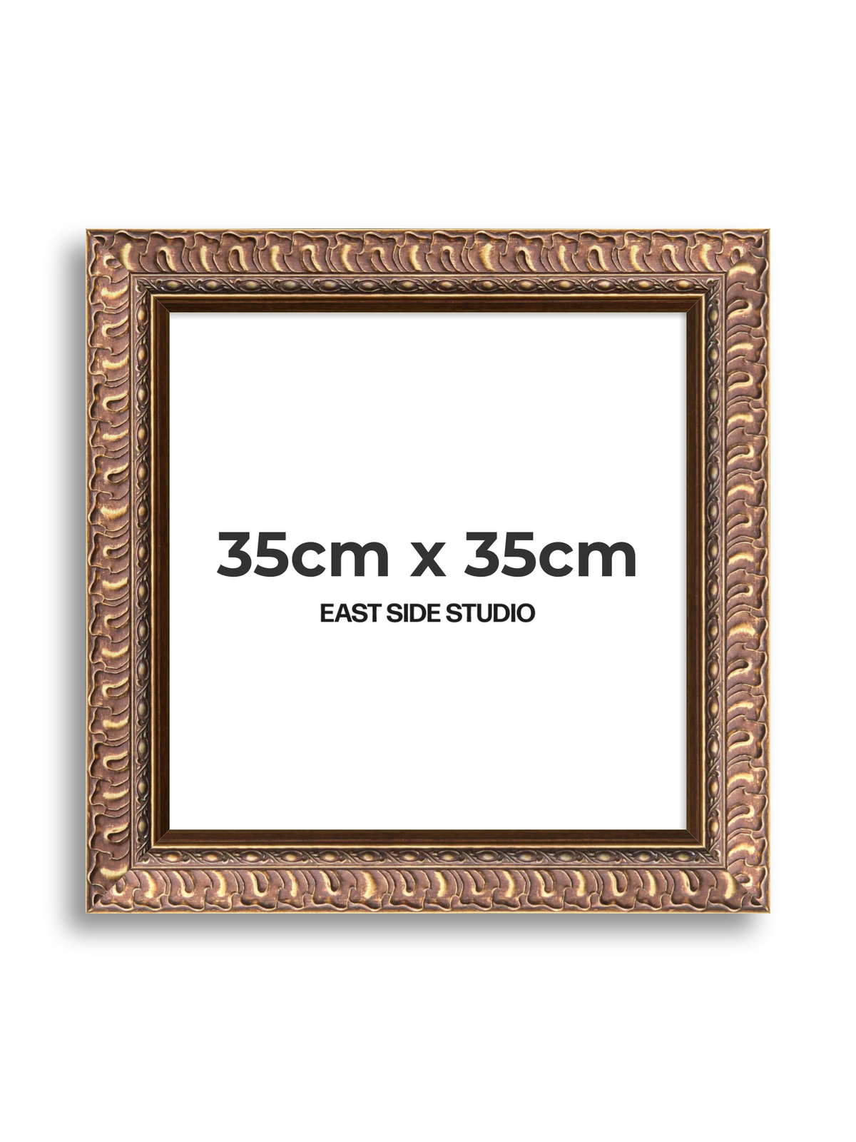 Palmette Burnished Gold 35cm x 35cm picture frame