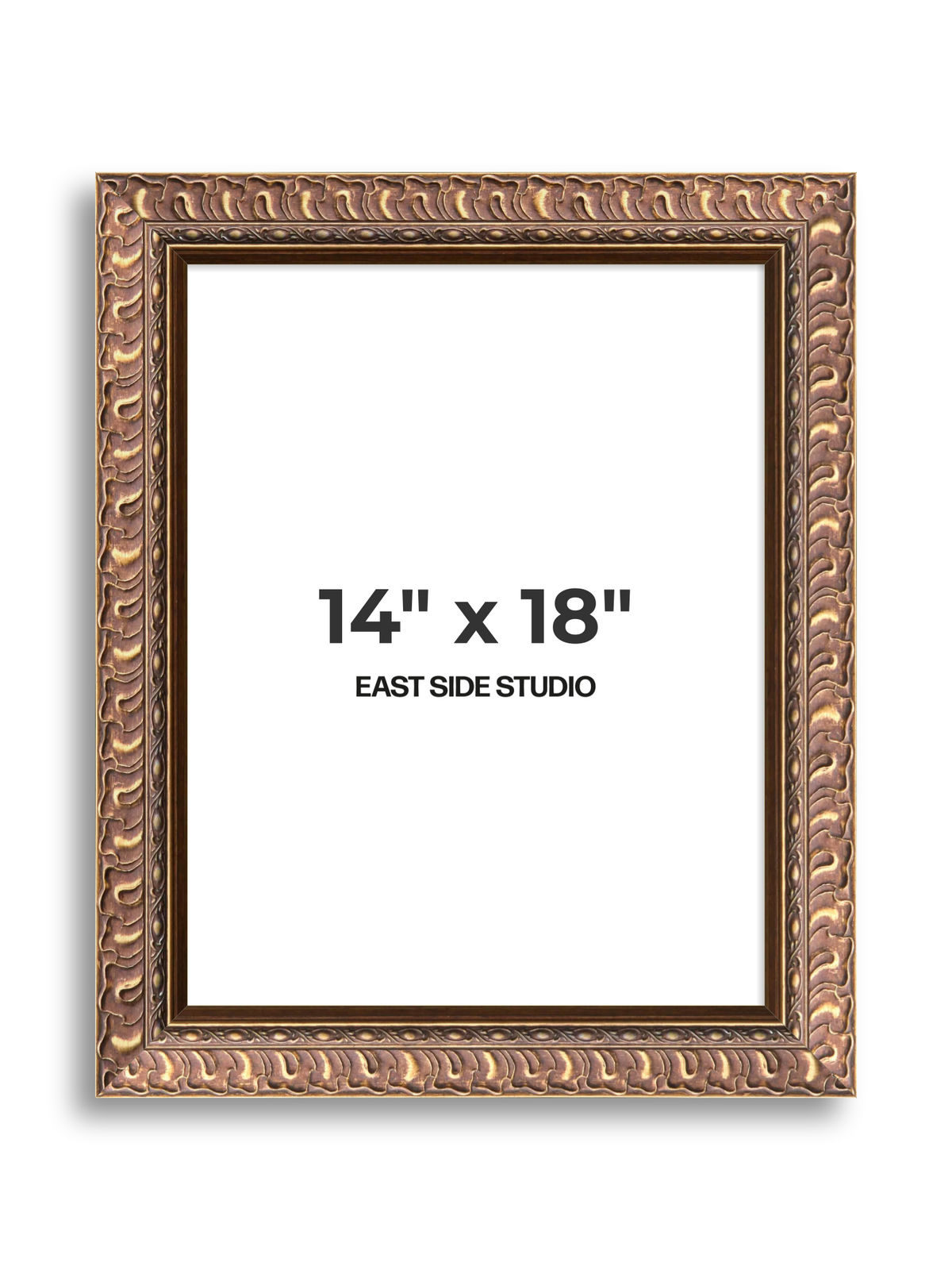 Palmette Burnished Gold 14" x 18" picture frame