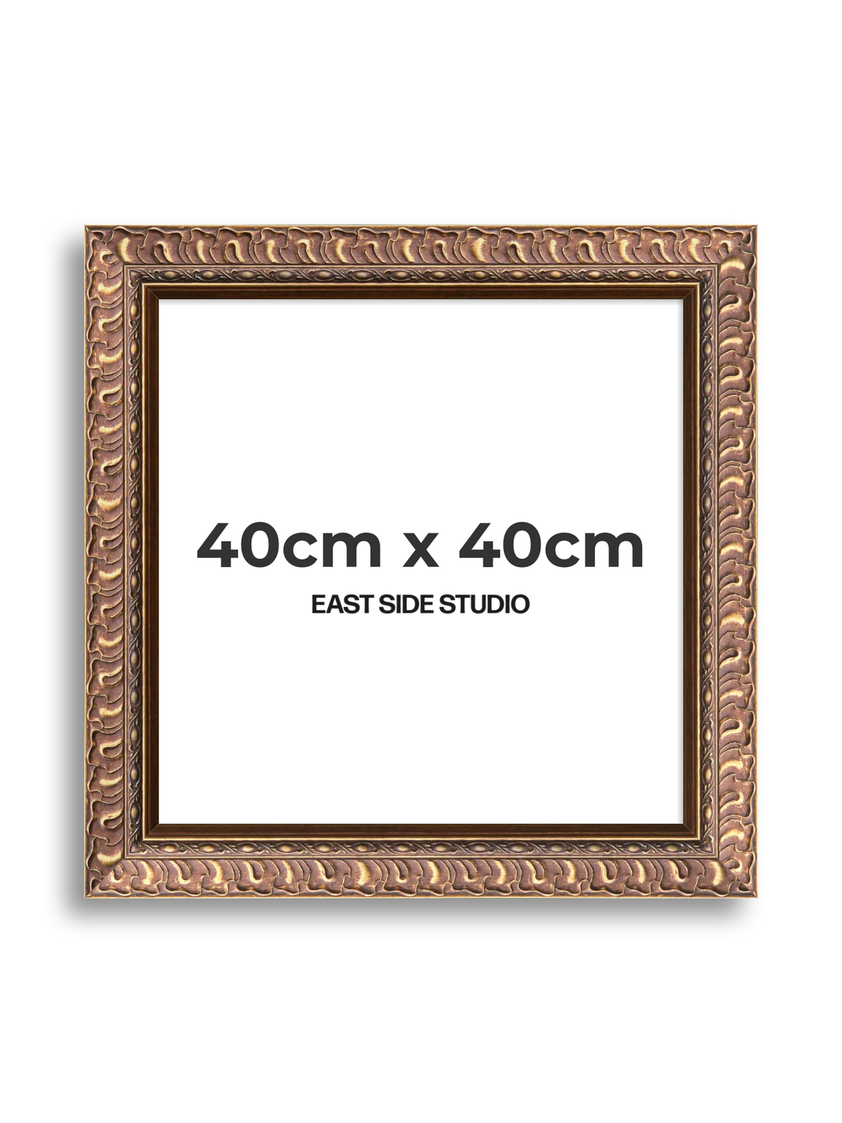 Palmette Burnished Gold 40cm x 40cm picture frame