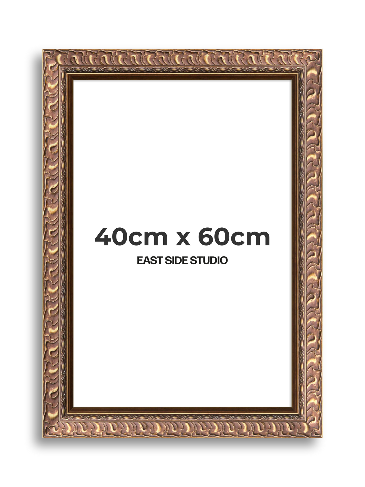 Palmette Burnished Gold 40cm x 60cm picture frame