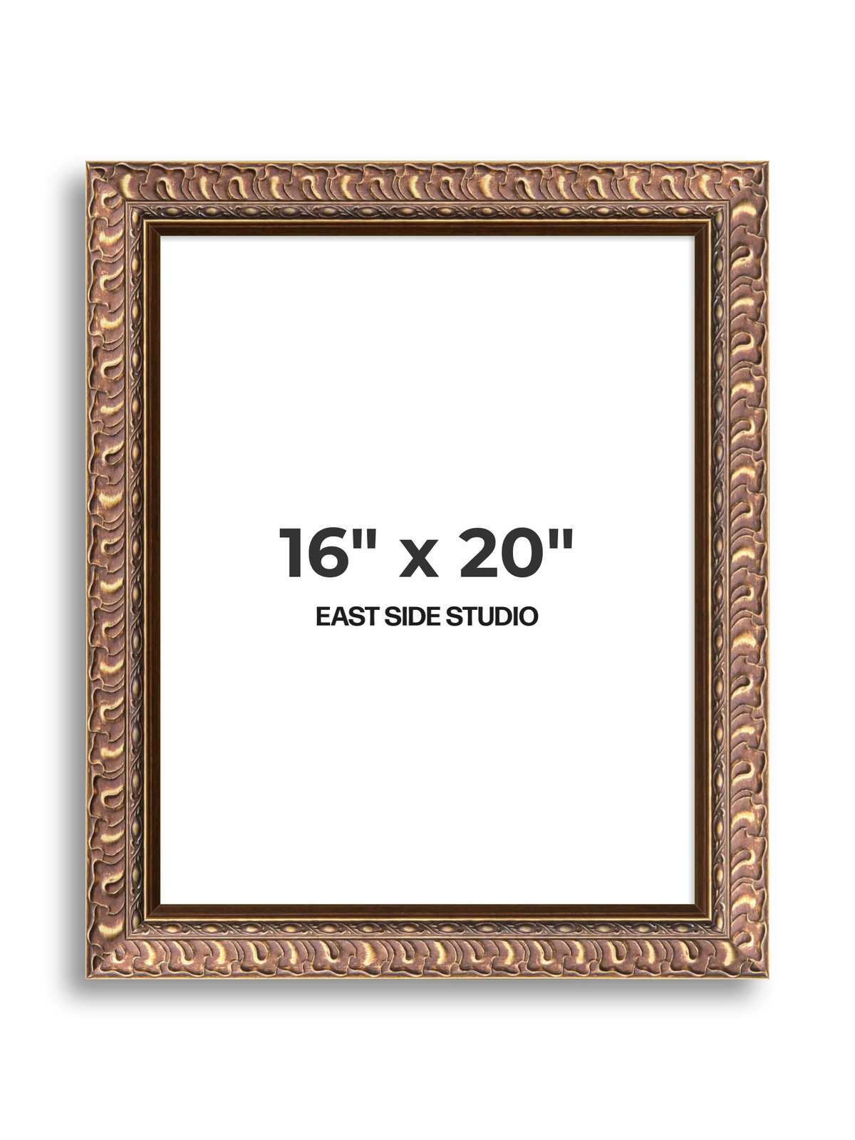 Palmette Burnished Gold 16" x 20" picture frame