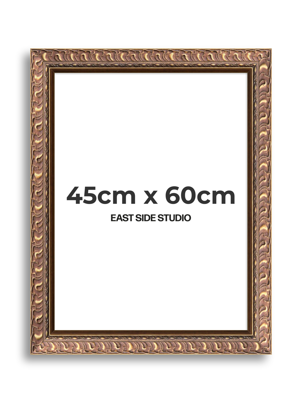 Palmette Burnished Gold 45cm x 60cm picture frame