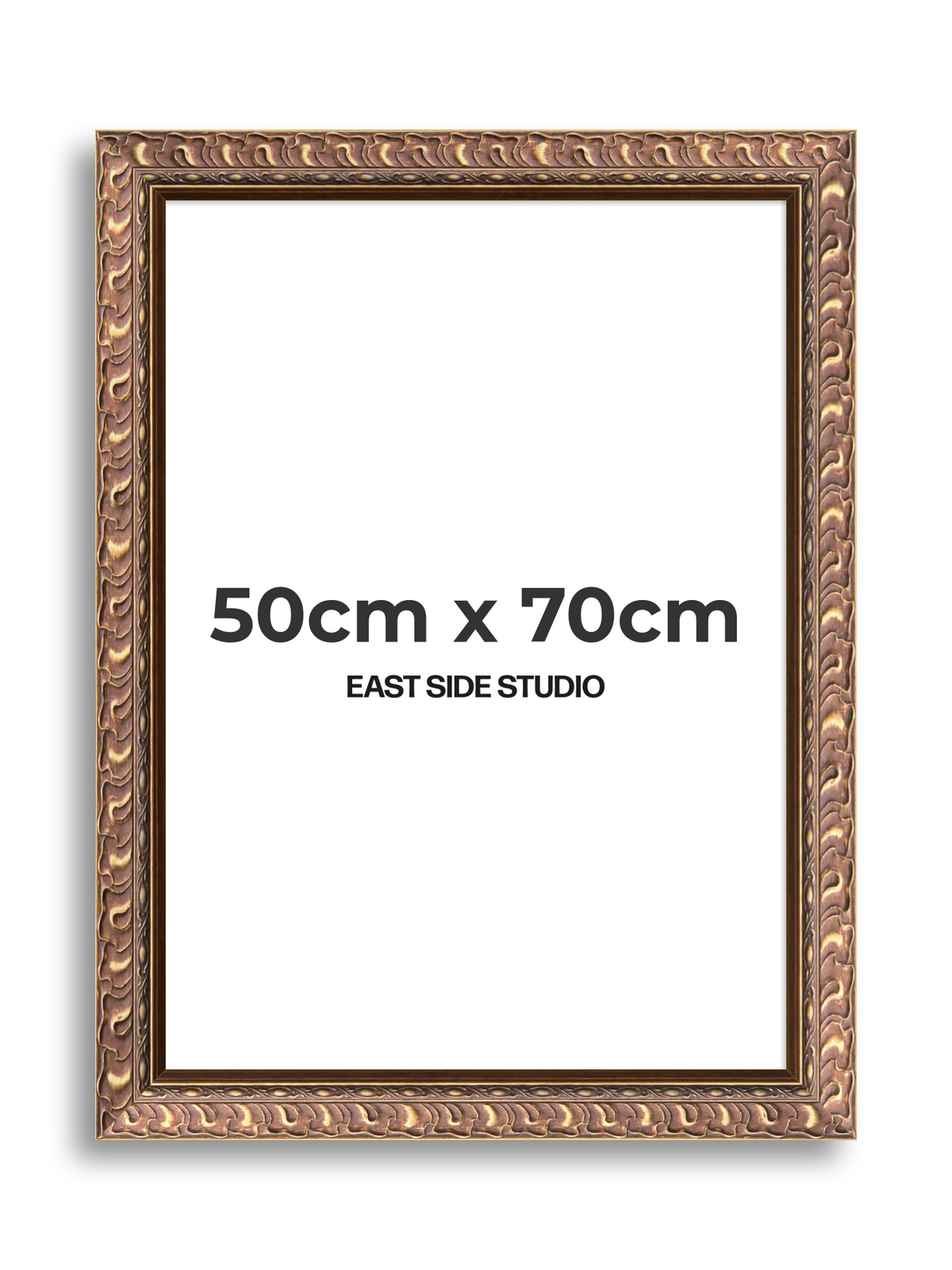 Palmette Burnished Gold 50cm x 70cm picture frame