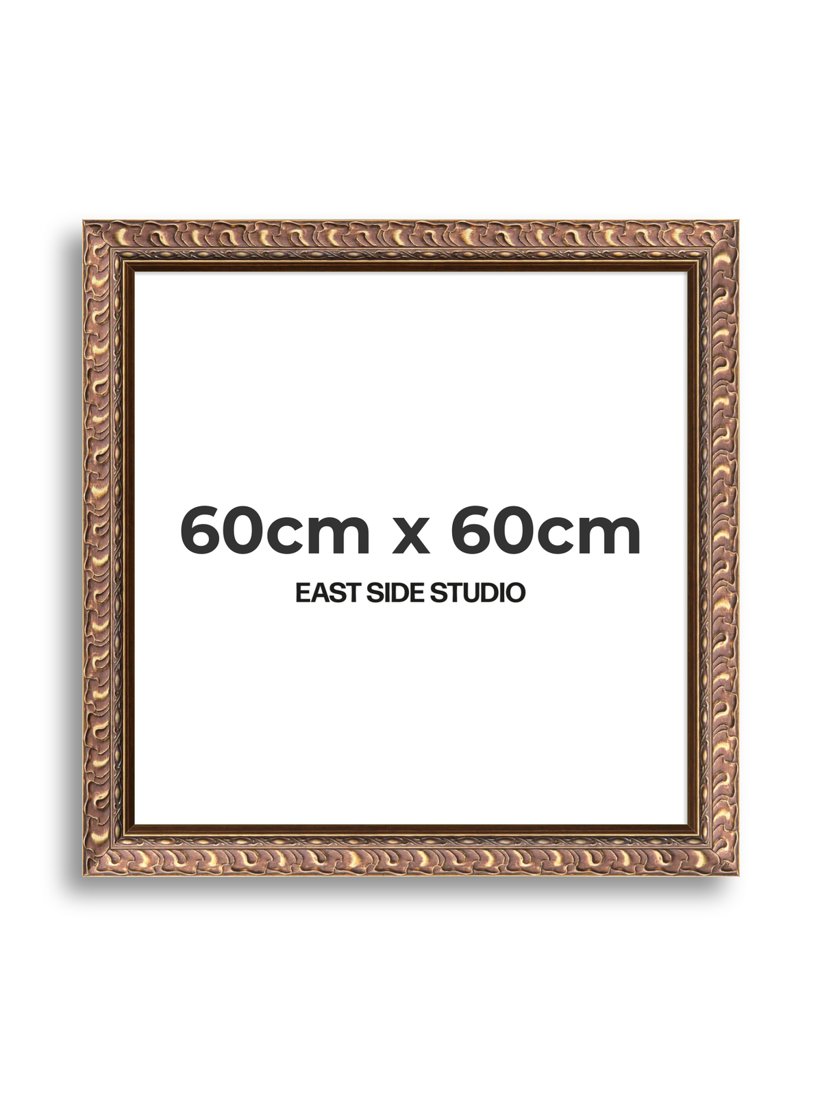Palmette Burnished Gold 60cm x 60cm picture frame