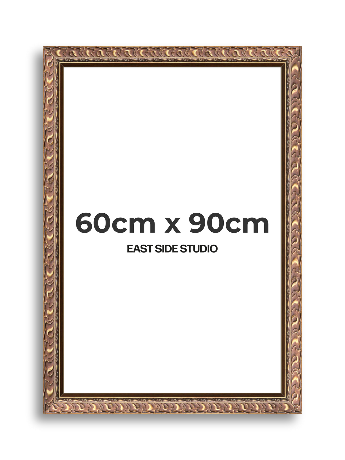 Palmette Burnished Gold 60cm x 90cm picture frame