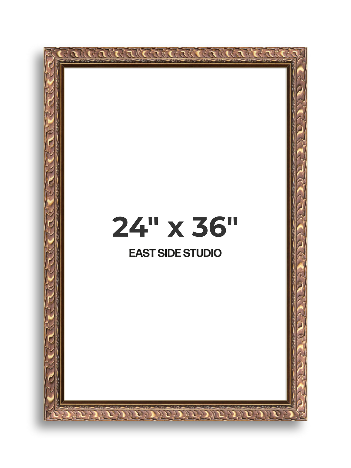 Palmette Burnished Gold 24" x 36" picture frame