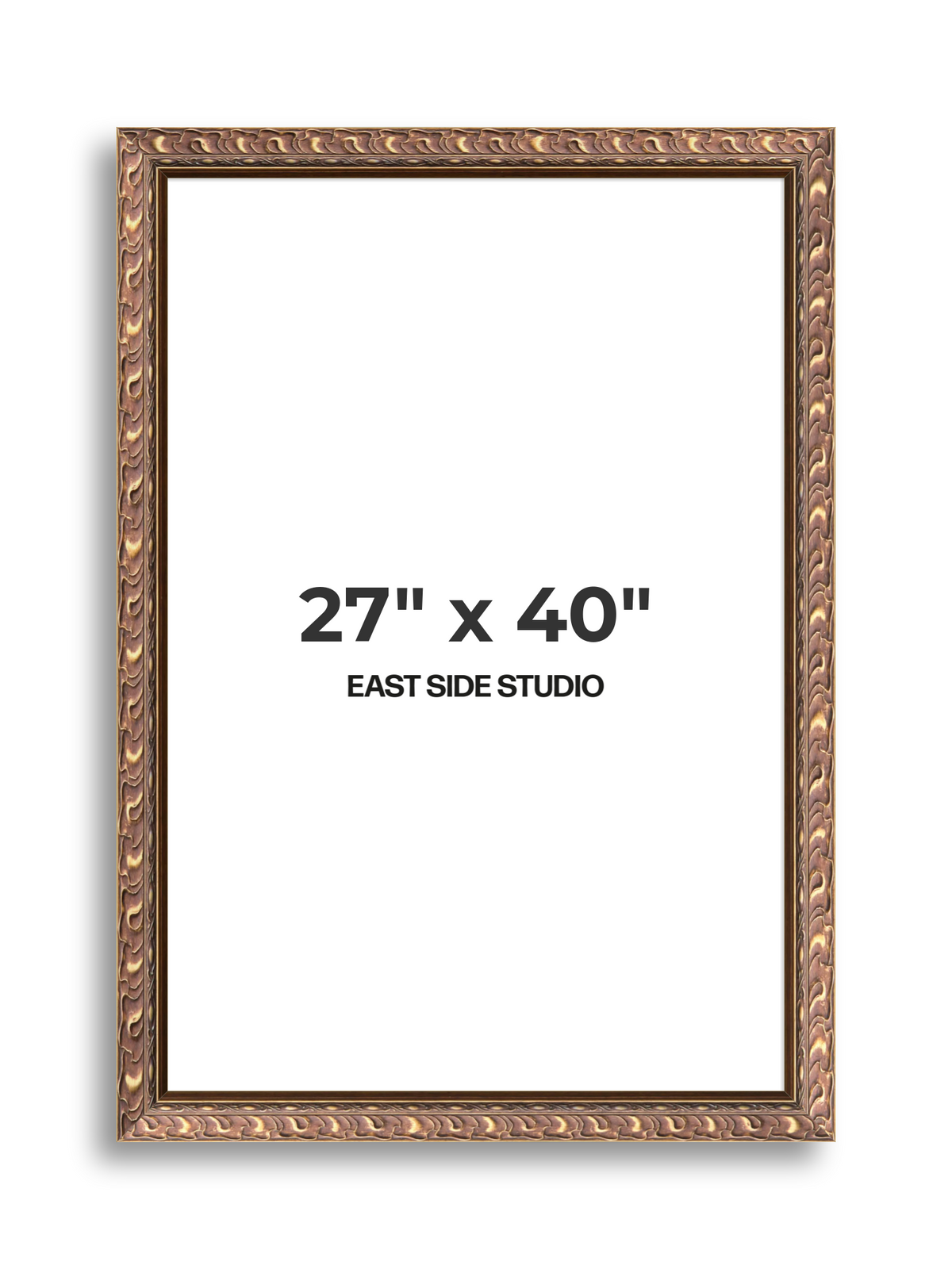 Palmette Burnished Gold 27" x 40" picture frame