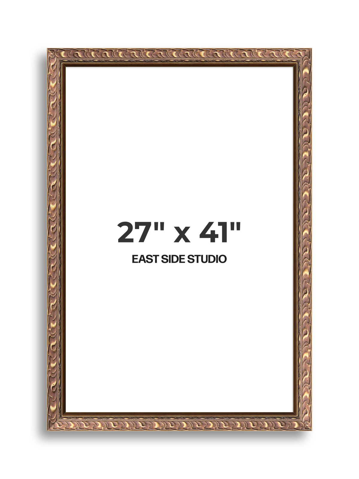 Palmette Burnished Gold 27" x 41" picture frame